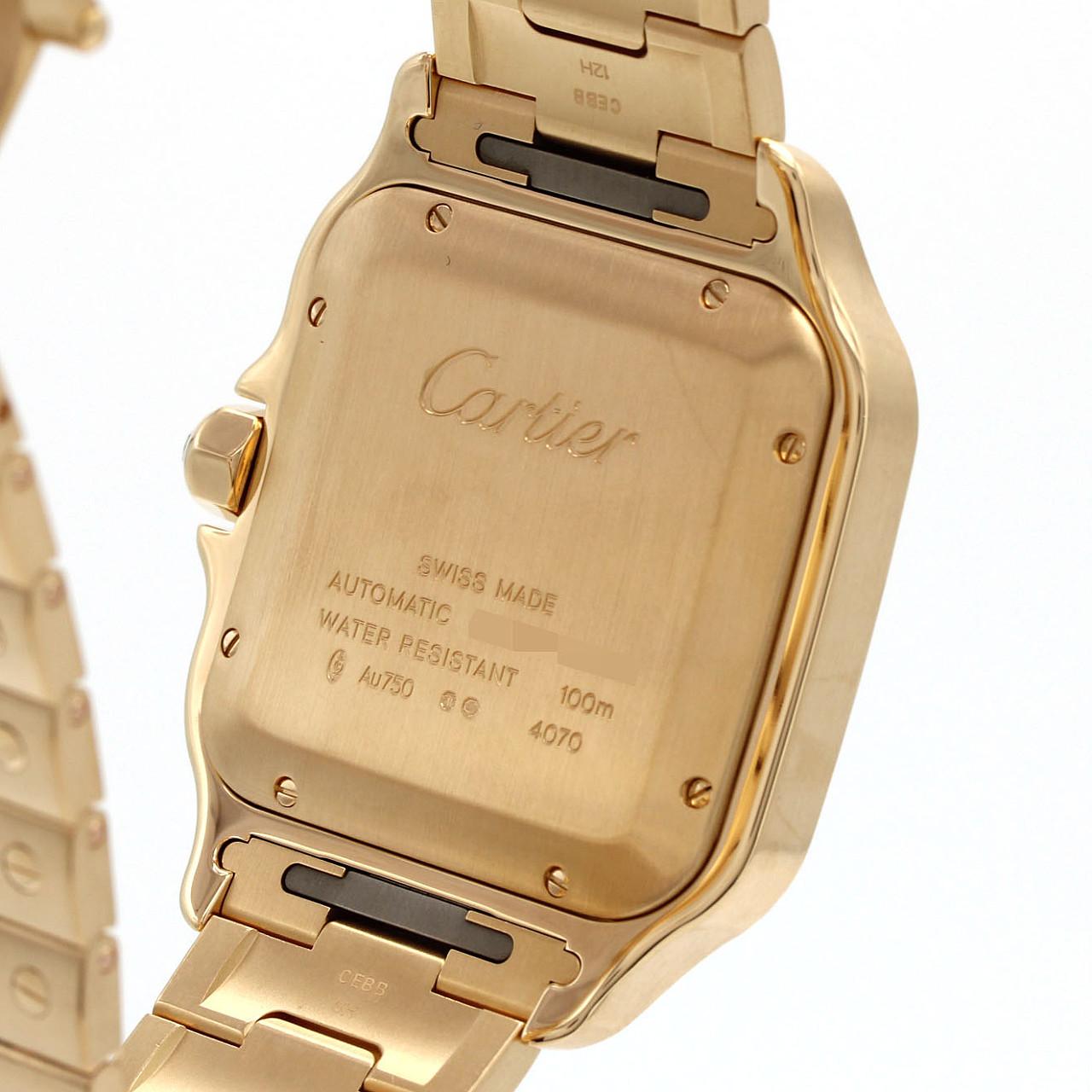 カルティエ サントス ドゥ カルティエ Au750 自動巻