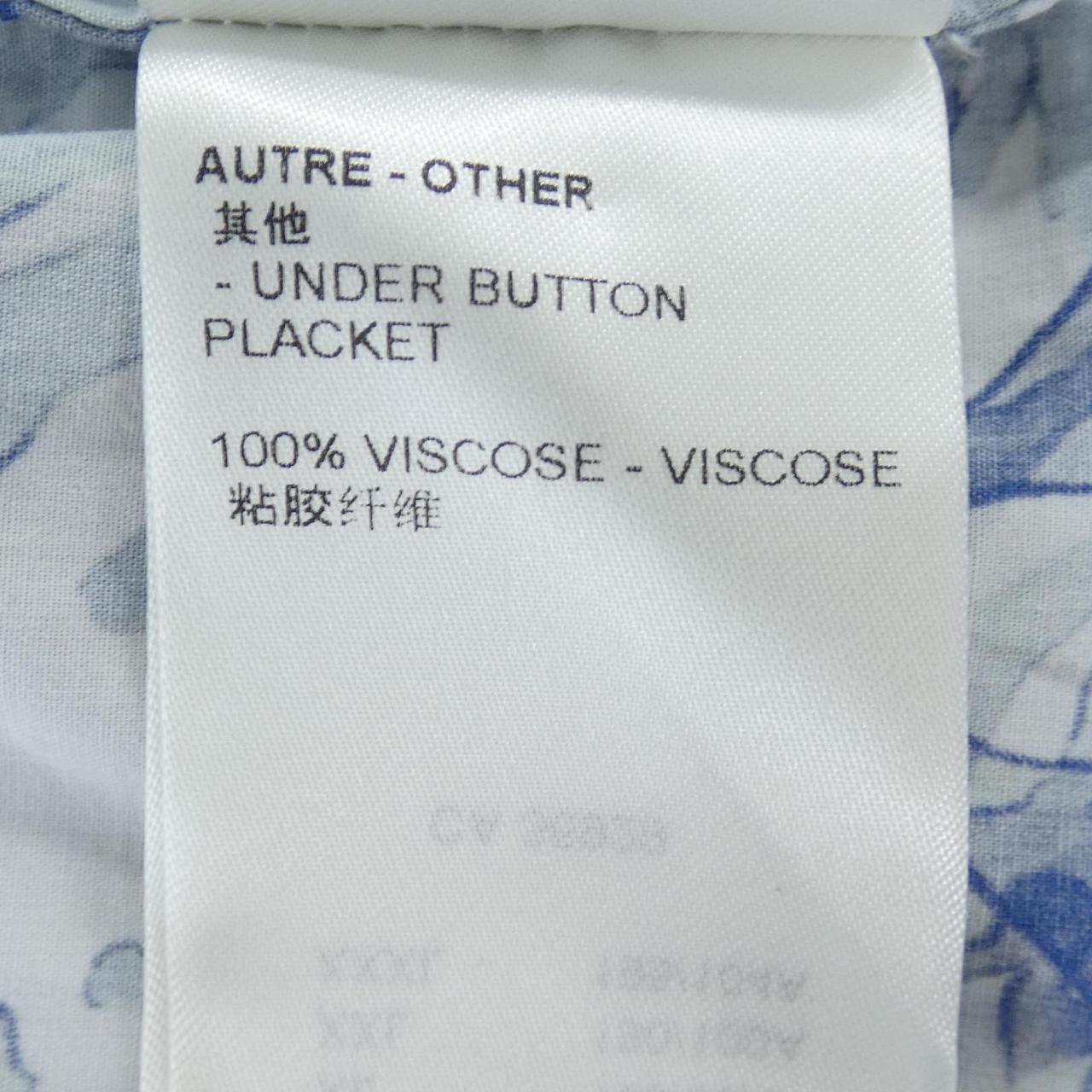 ルイヴィトン グラフィックショートスリーブコットンシャツ