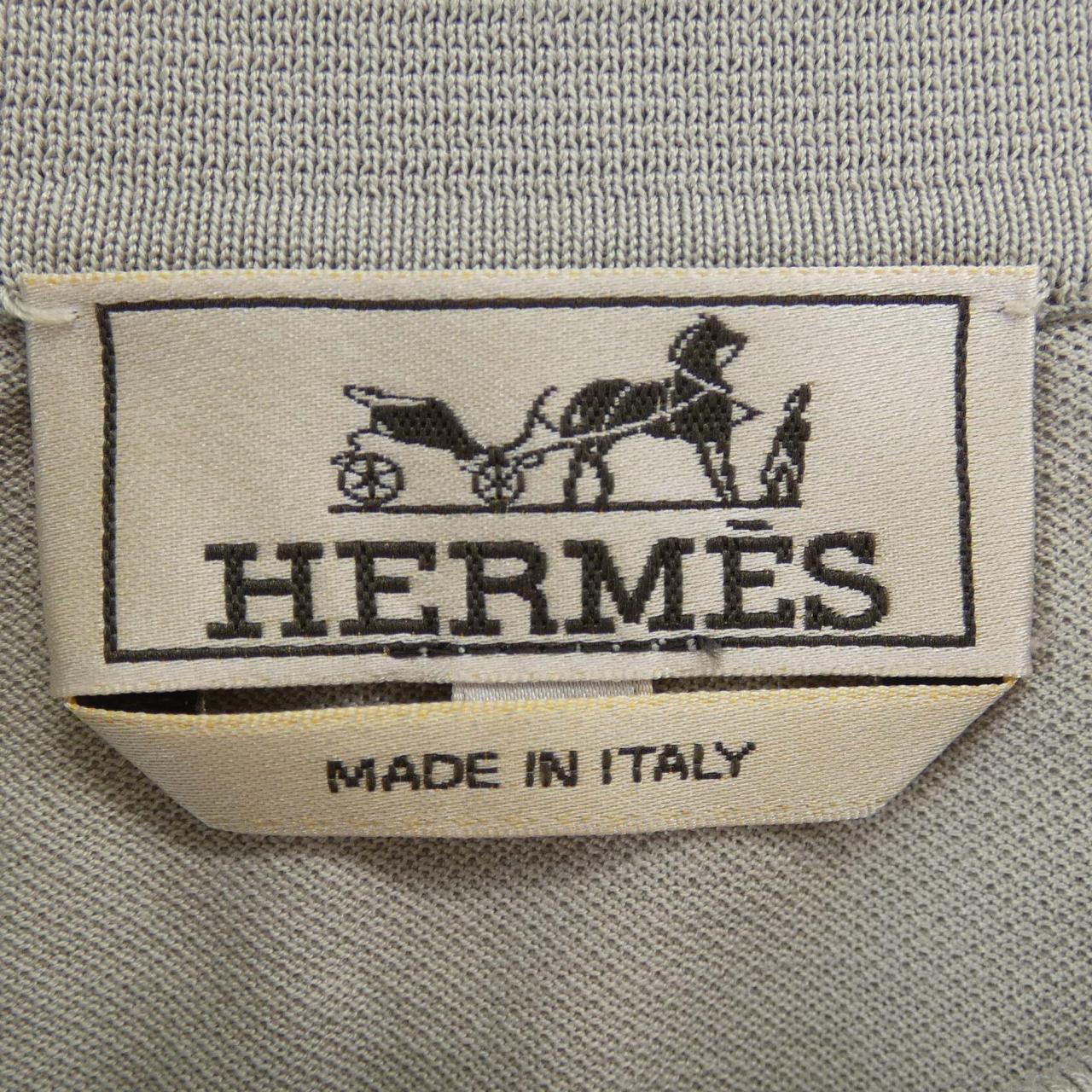 エルメス コットンポロシャツ