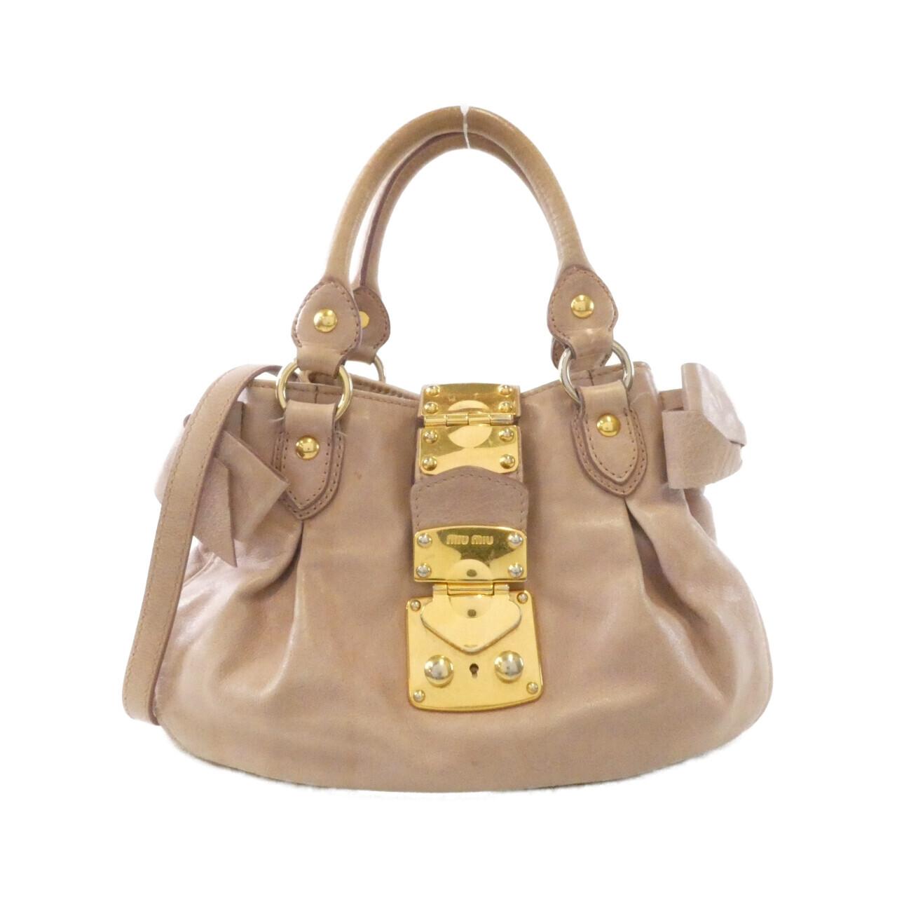 ミュウミュウ VITELLO LUX ショルダーバッグ