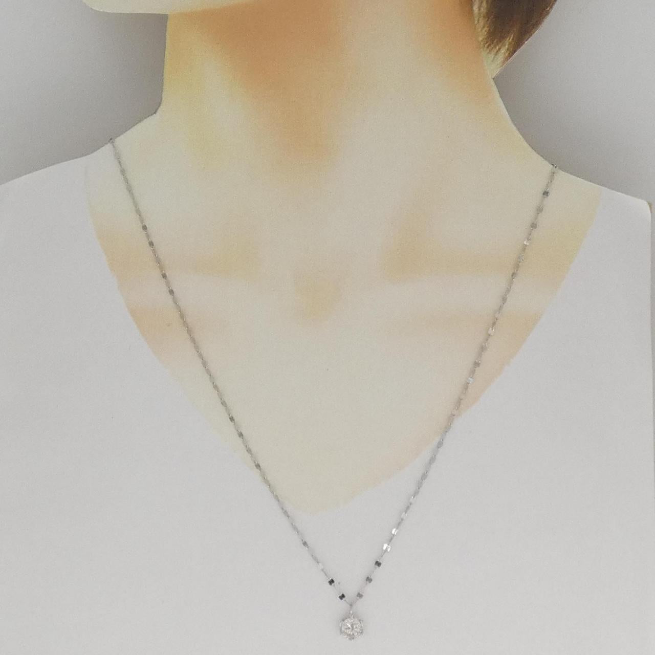 プラチナ ダイヤモンド ネックレス