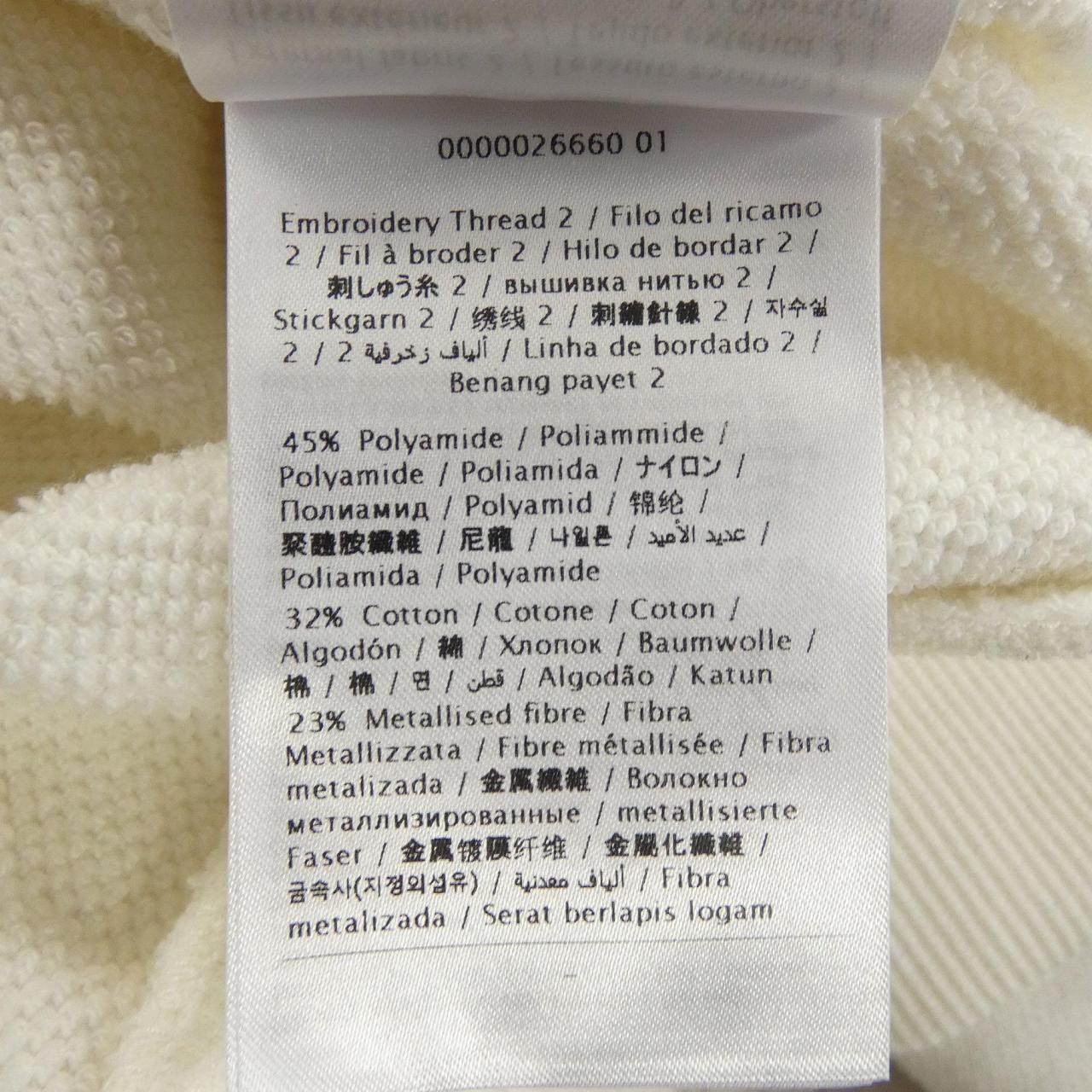 ヴァレンティノ コットンスウェット