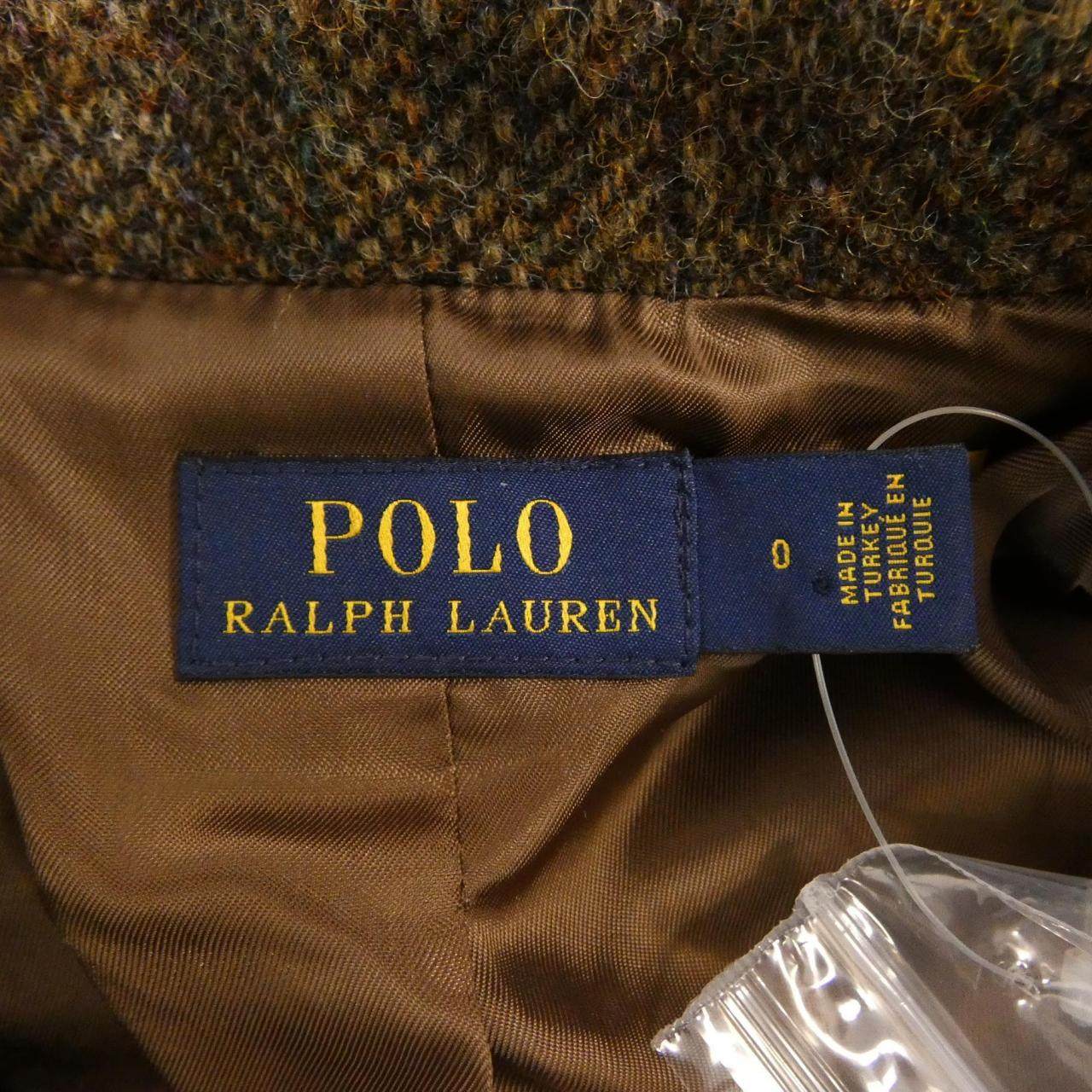 ポロラルフローレン belted wool tweed ジャケット