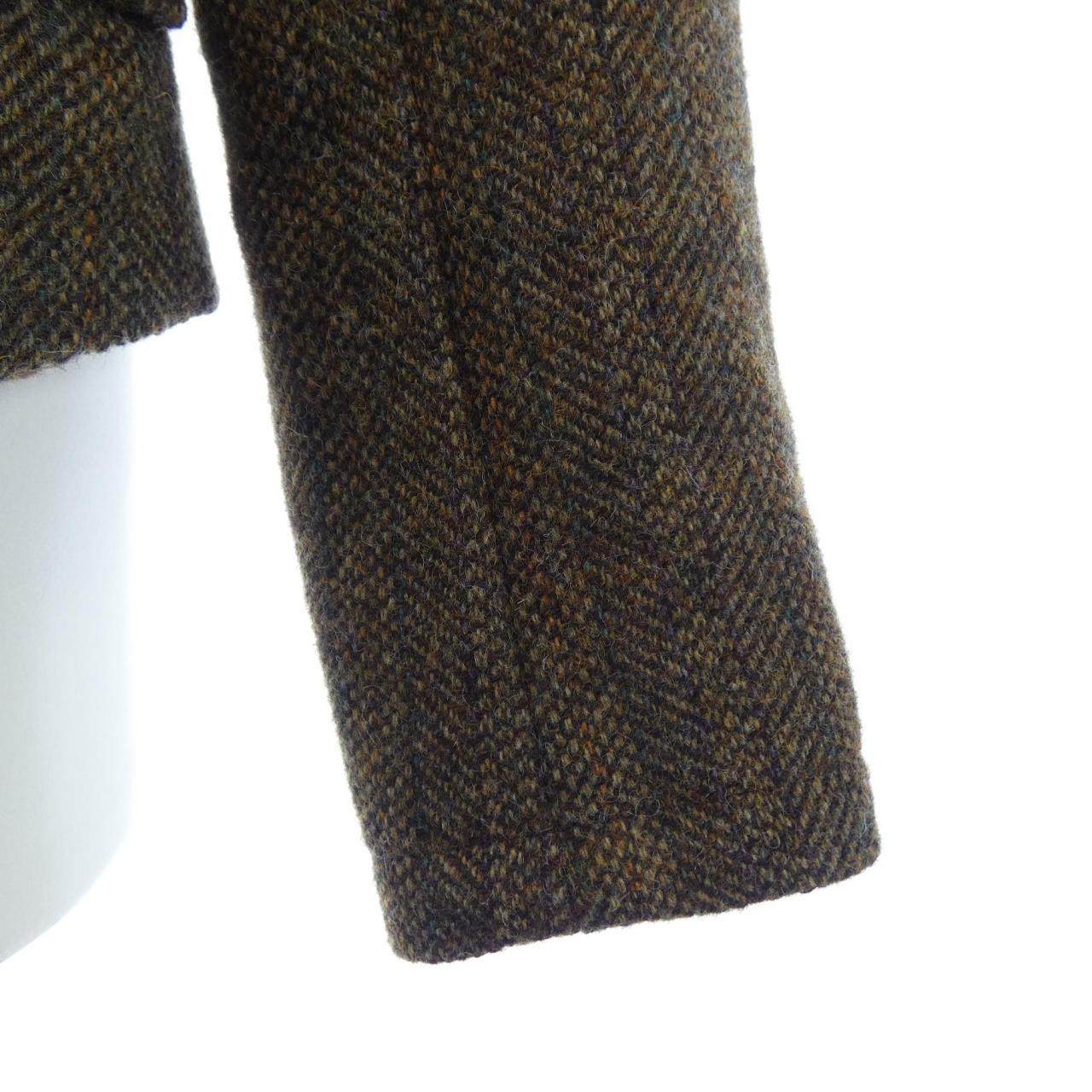 ポロラルフローレン belted wool tweed ジャケット