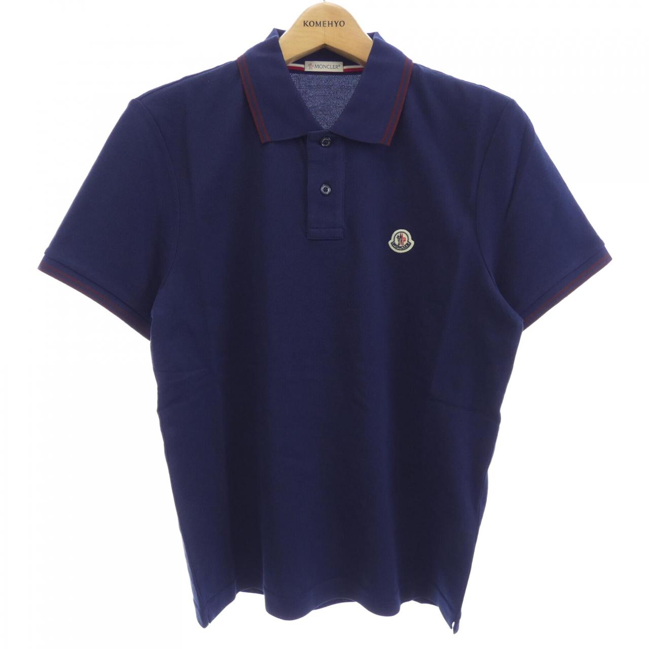 モンクレール MAGLIA POLO MANICA CORTA コットンポロシャツ