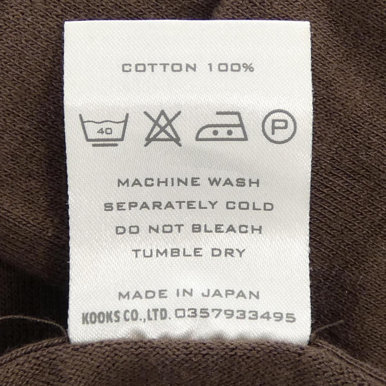 ナンバーナイン コットンTシャツ