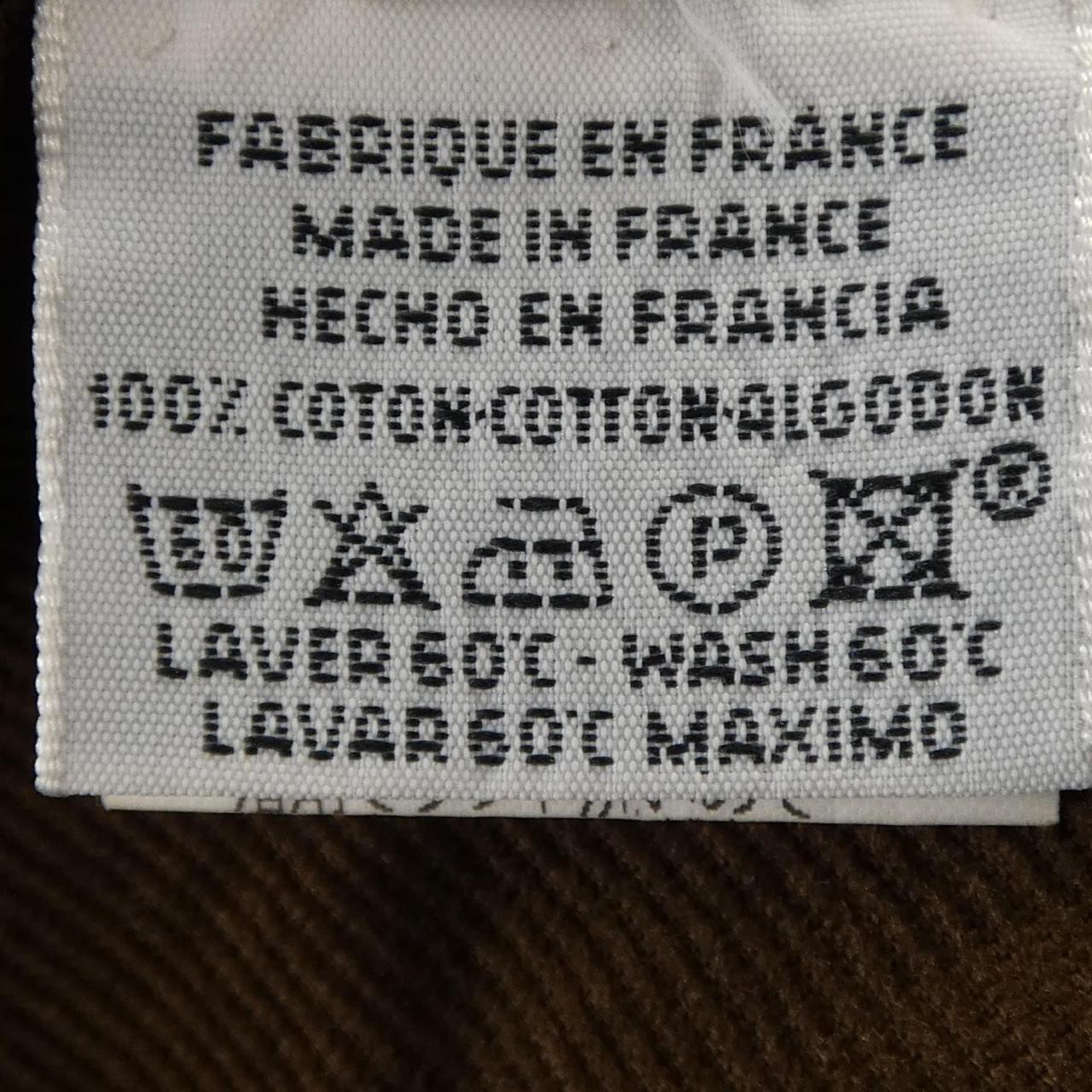 エルメス レザーシャツ
