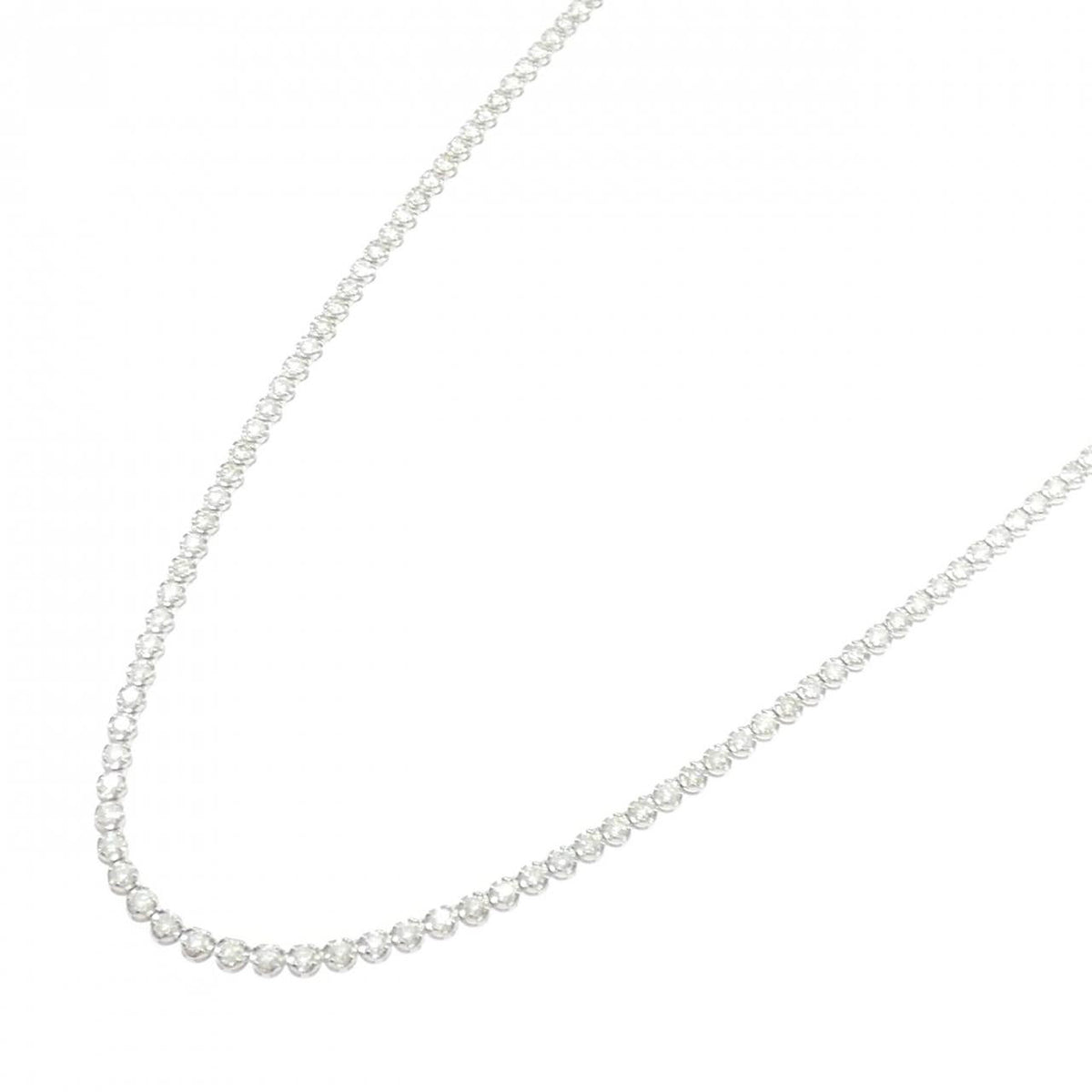 PT900 プラチナ ダイヤモンド ネックレス 10.01CT