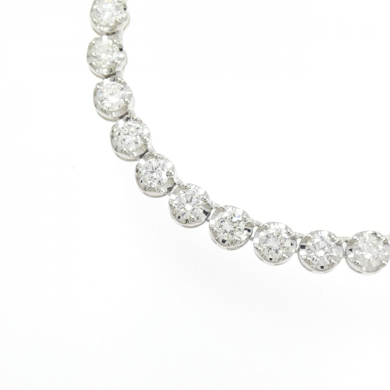 PT900 プラチナ ダイヤモンド ネックレス 10.01CT