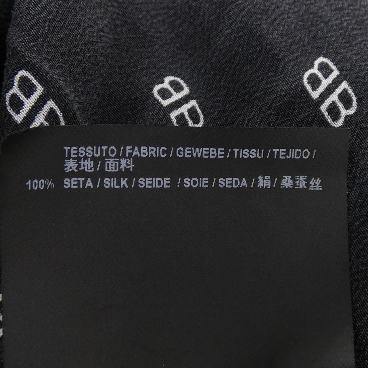 バレンシアガ シルクシャツ