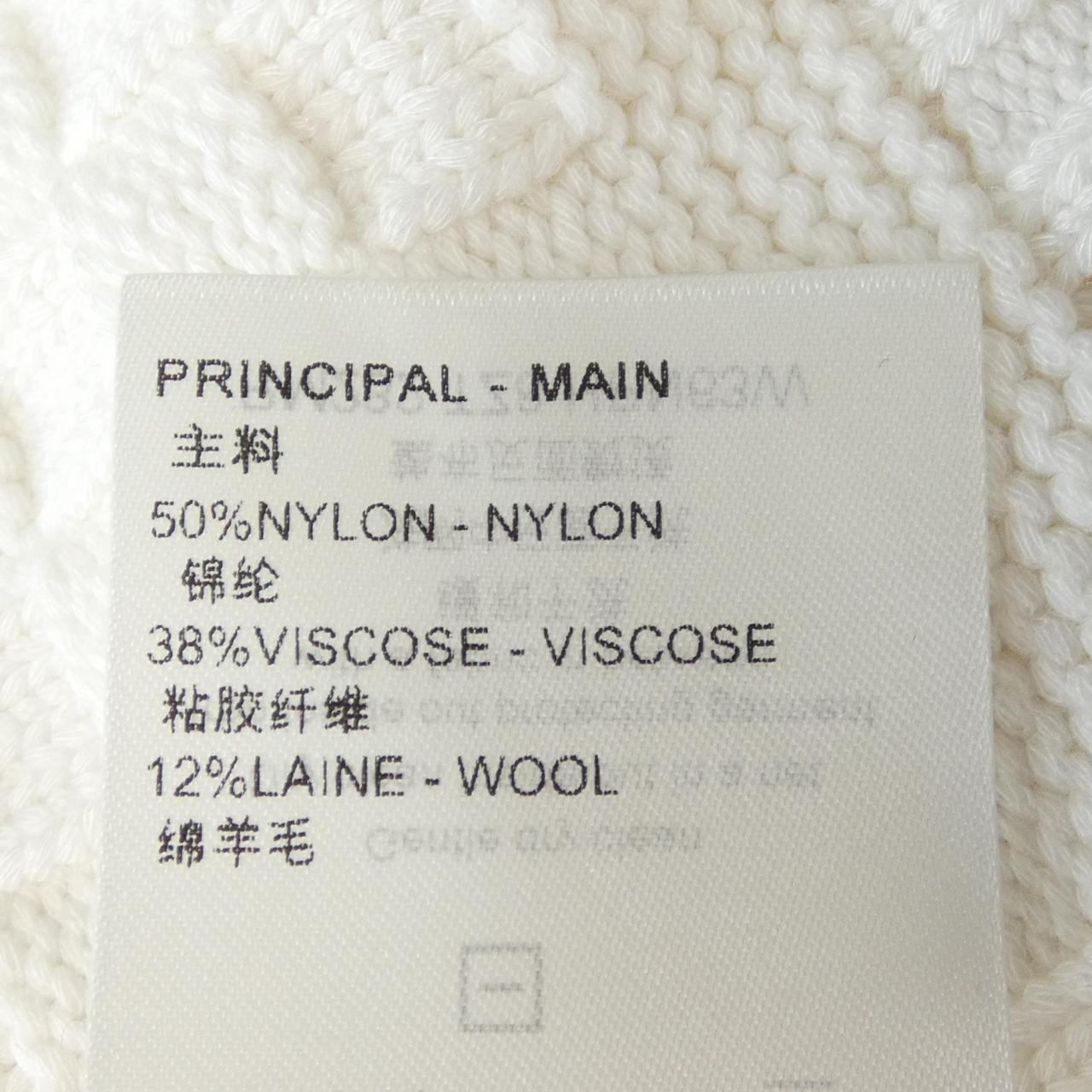 ルイヴィトン LVダミエウールブレンドプルオーバー ニット