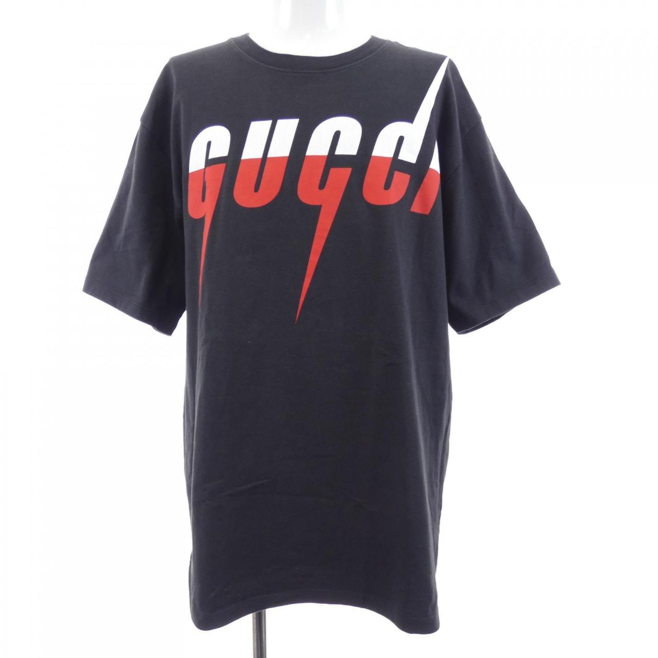 グッチ ブレードプリント コットンTシャツ