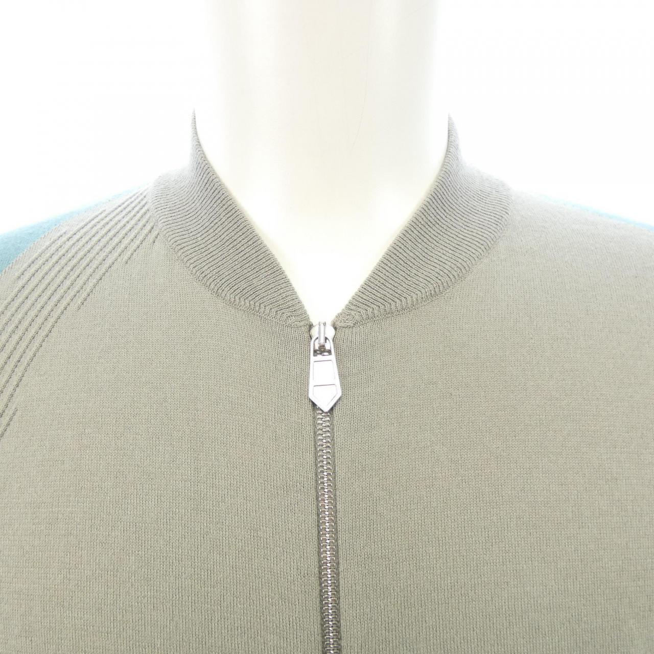 エルメス カシミヤ混ブルゾン