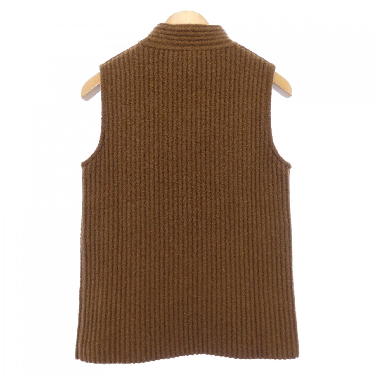 エルメス カシミヤ混トップス