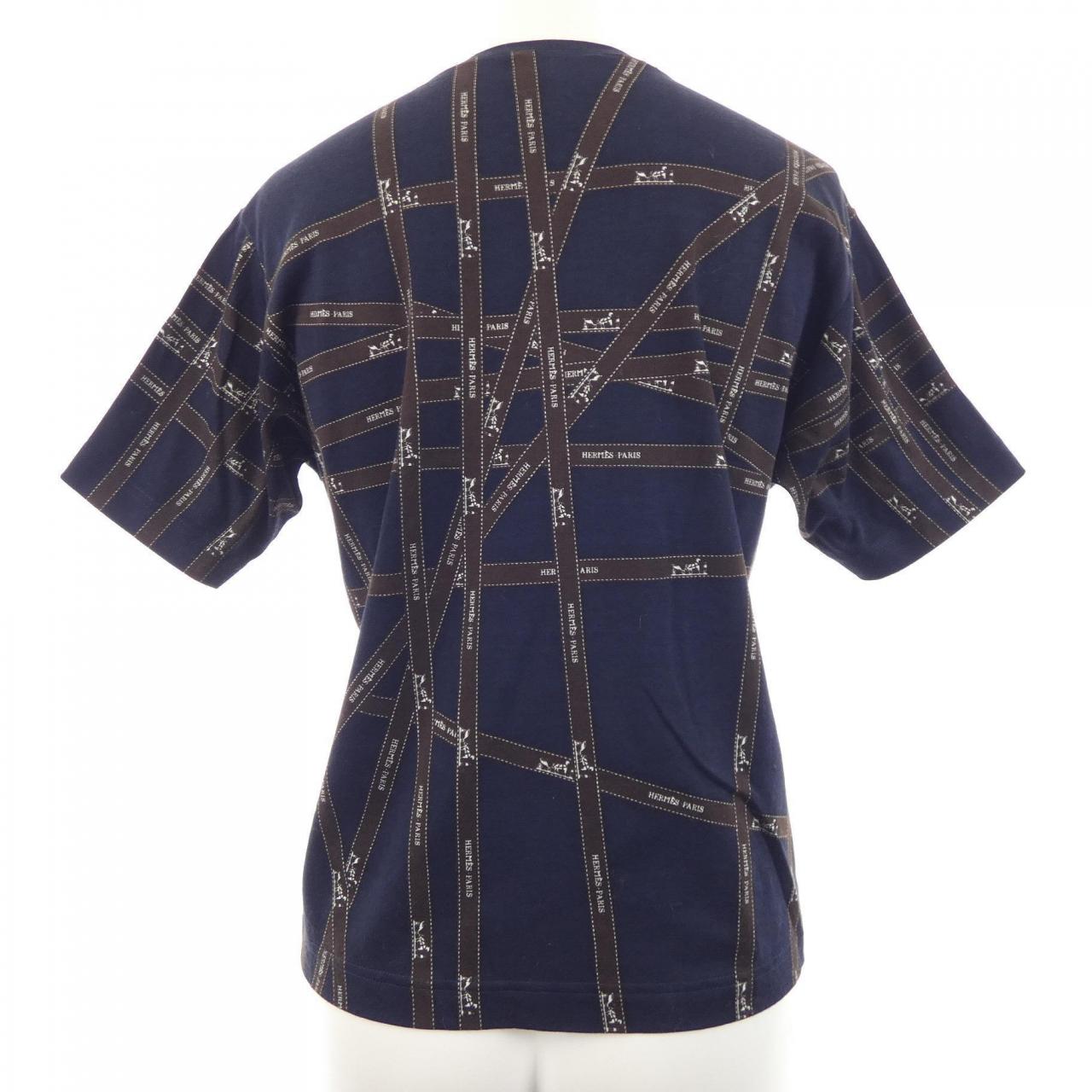 エルメス ボリュデュック コットン Tシャツ