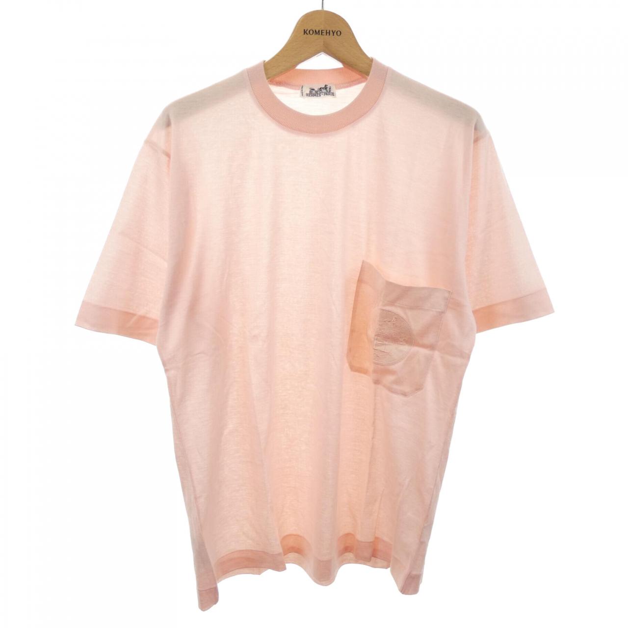 エルメス EX-LIBRIS コットンTシャツ
