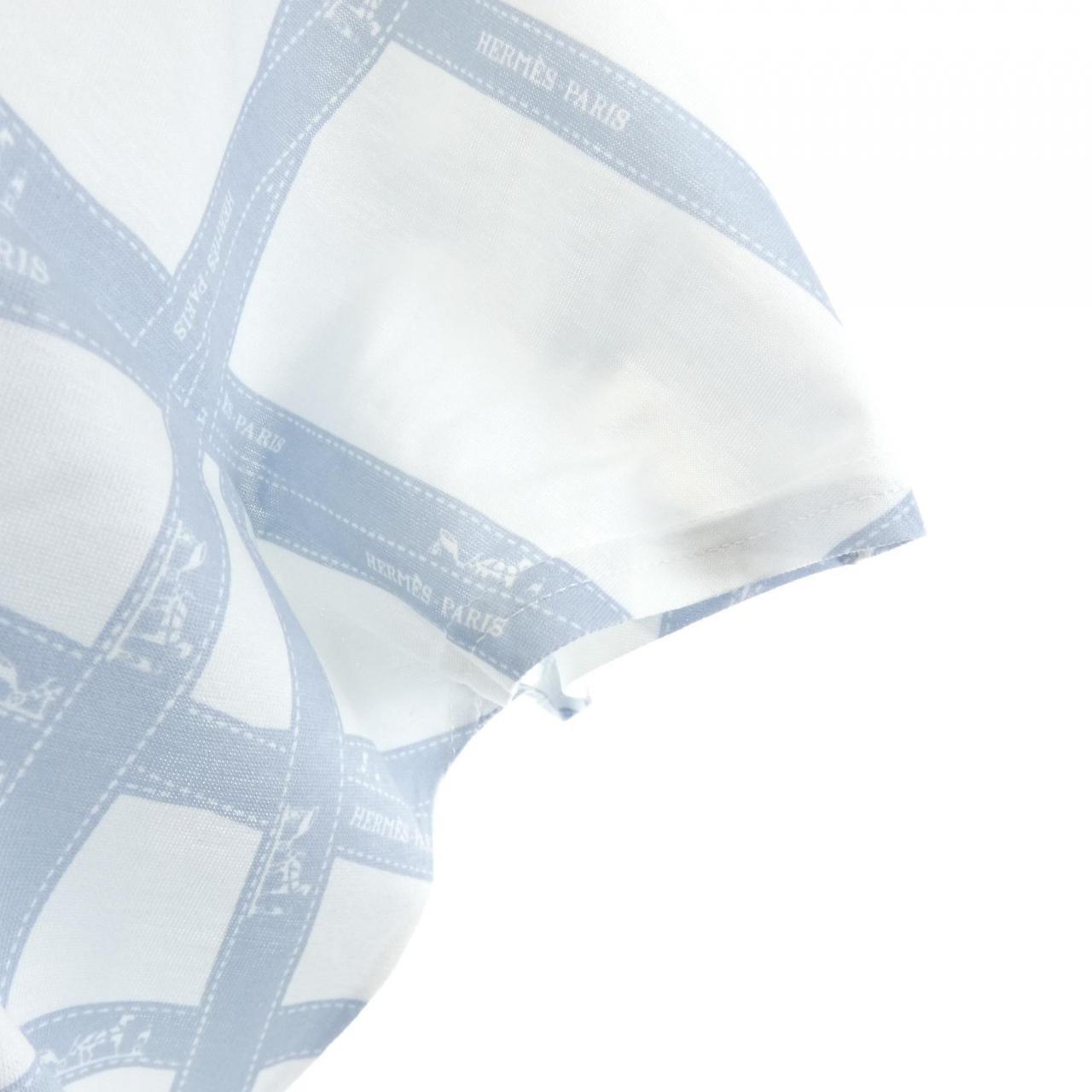 エルメス ボリュデュック コットン Tシャツ