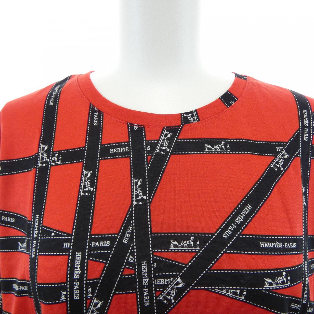 エルメス ボリュデュック コットンTシャツ