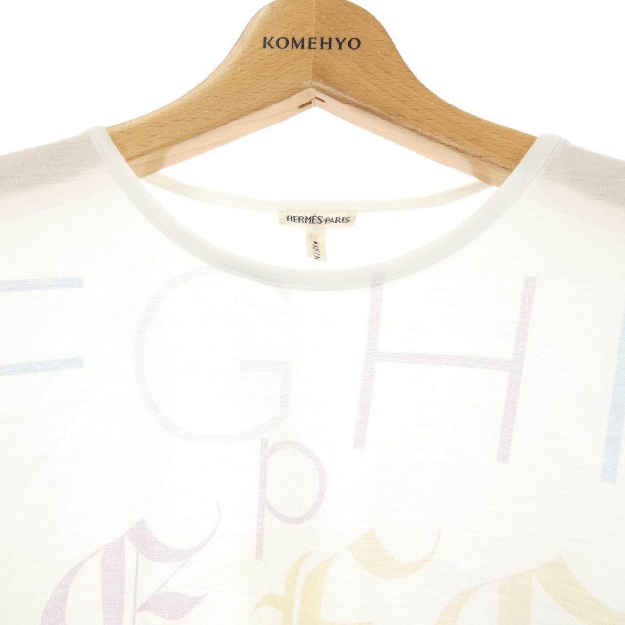 エルメス A.M.CASSANDRE コットンTシャツ