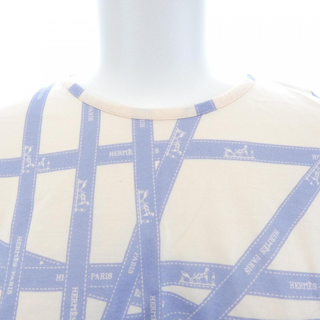 エルメス ボリュデュック コットンTシャツ