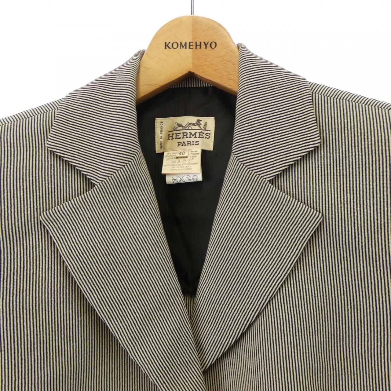 エルメス ストライプジャケット