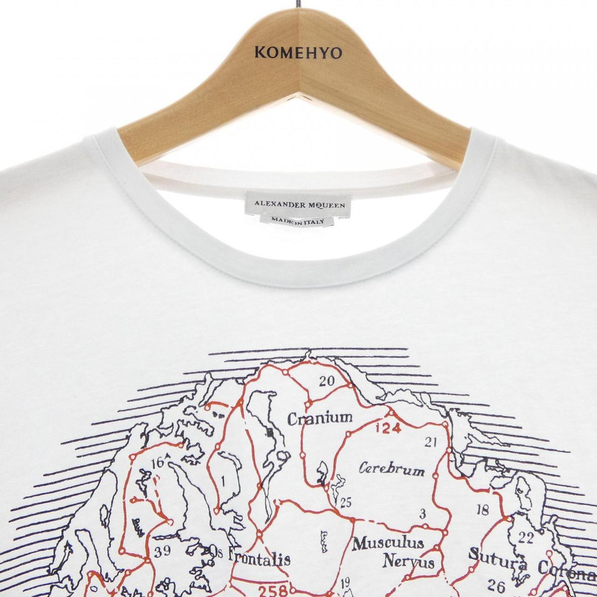 アレキサンダーマックイーン コットンTシャツ