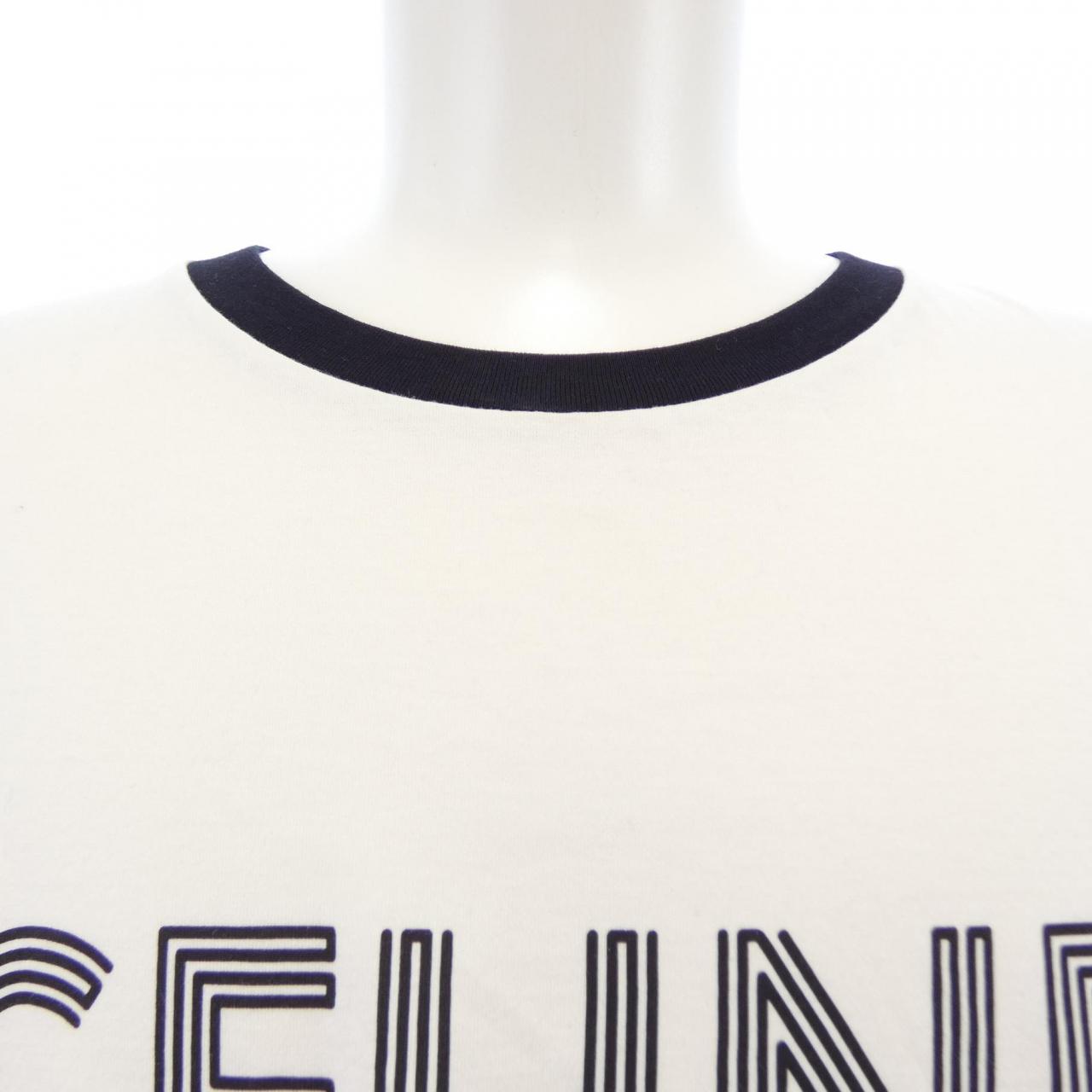 セリーヌ コットン Tシャツ