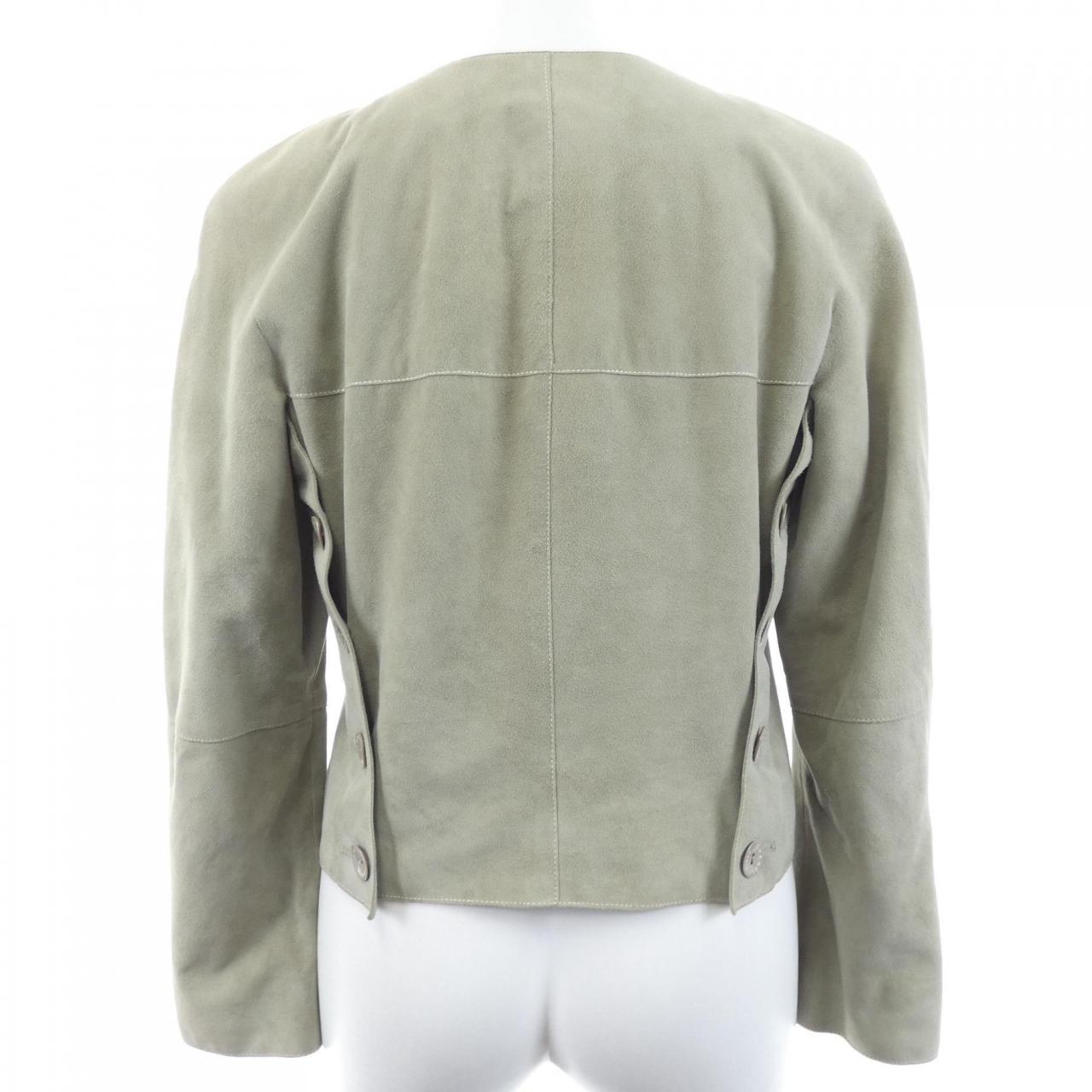 シャネル レザージャケット
