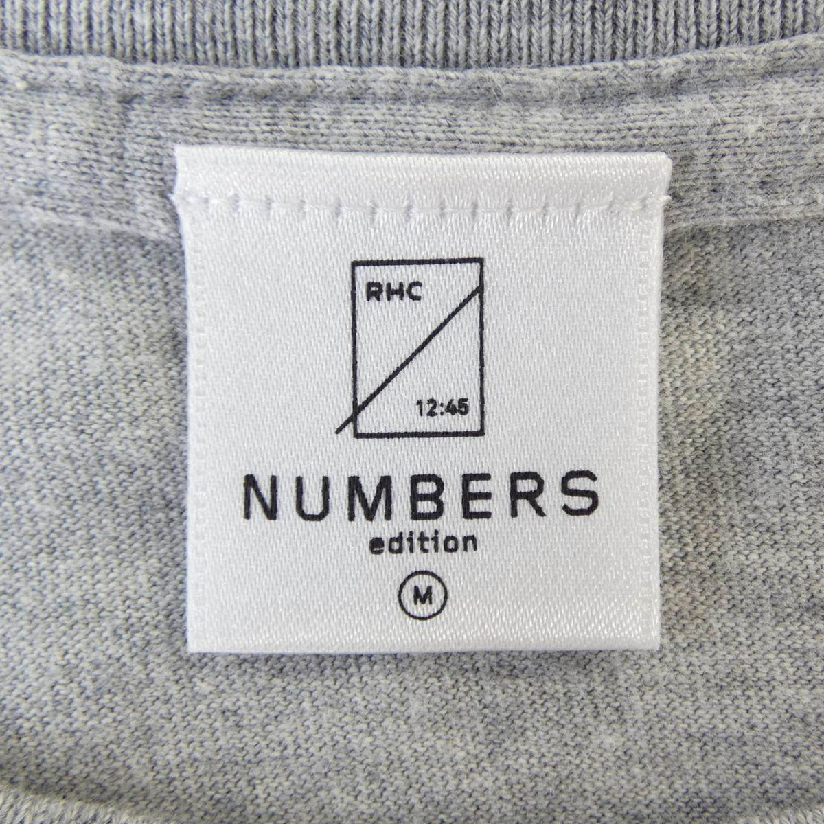 NumbersEdition コットンTシャツ