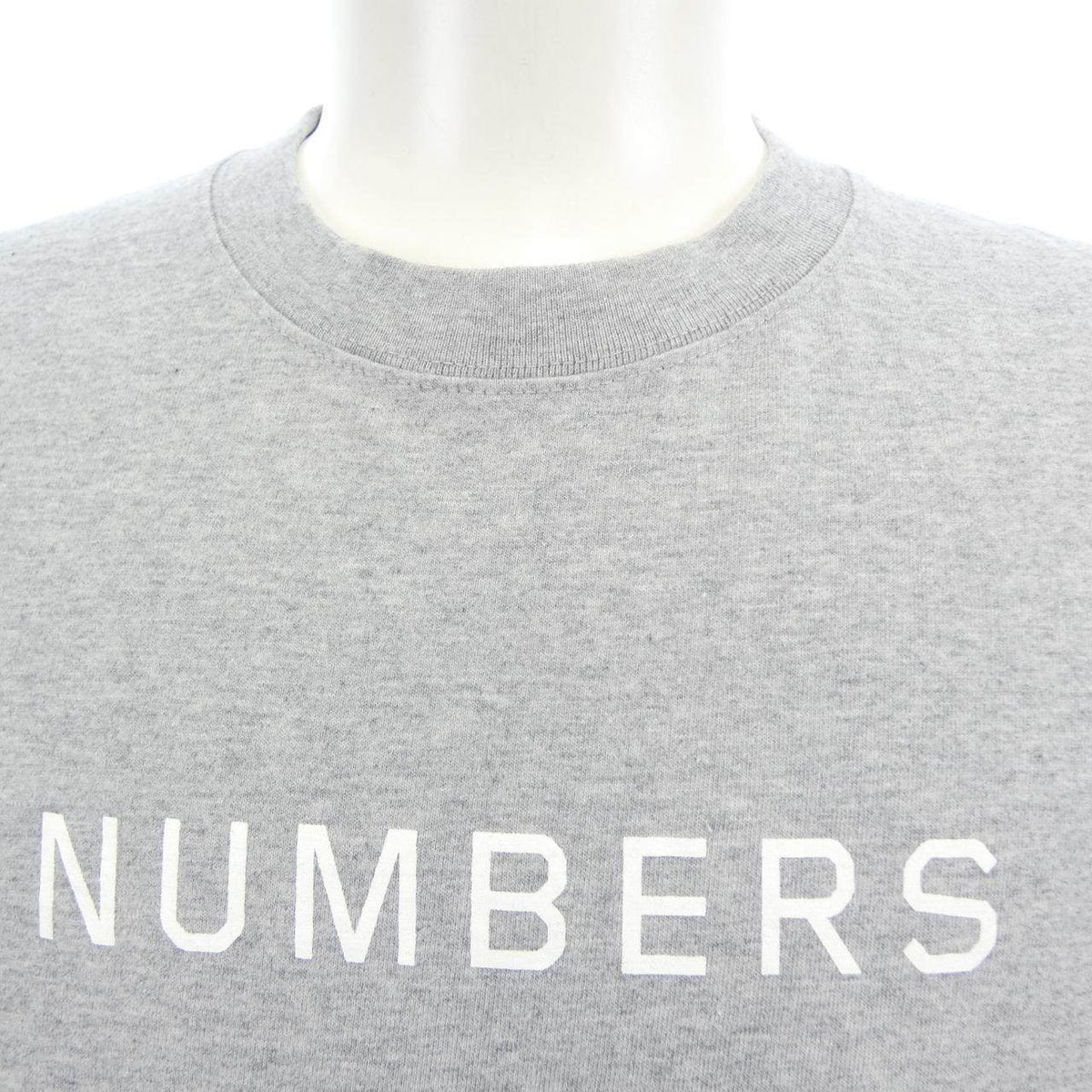 NumbersEdition コットンTシャツ