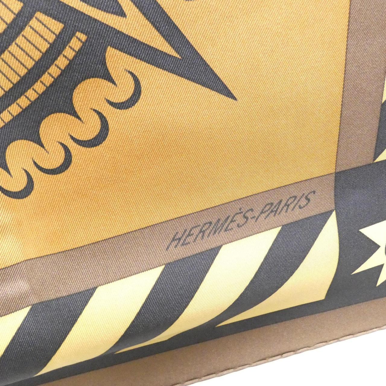 エルメス GEOMETRIE CRETOISE シルクスカーフ