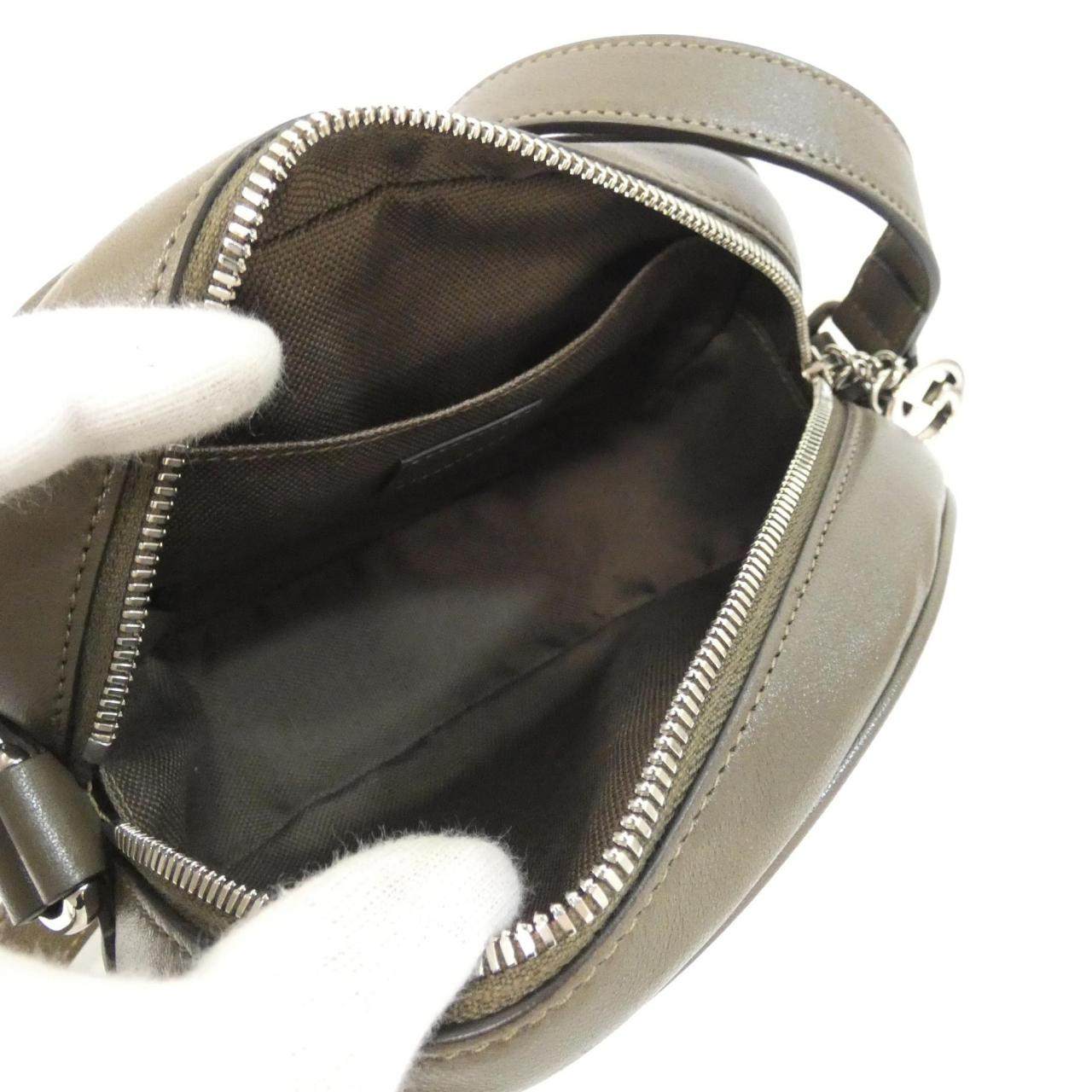 グッチ ブロンディ レザー ショルダーバッグ