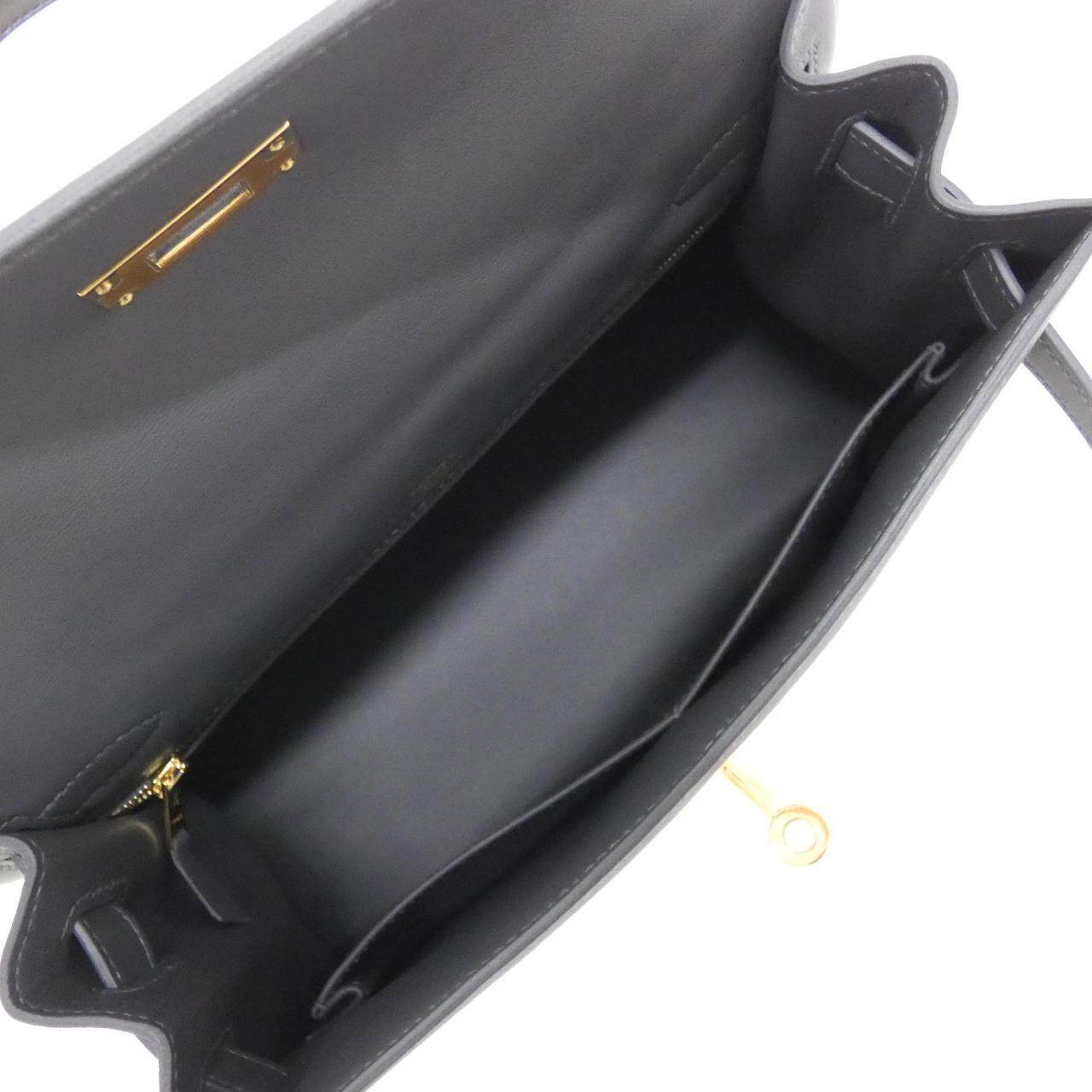 エルメス ケリー28 トワルアッシュ スイフト バッグ
