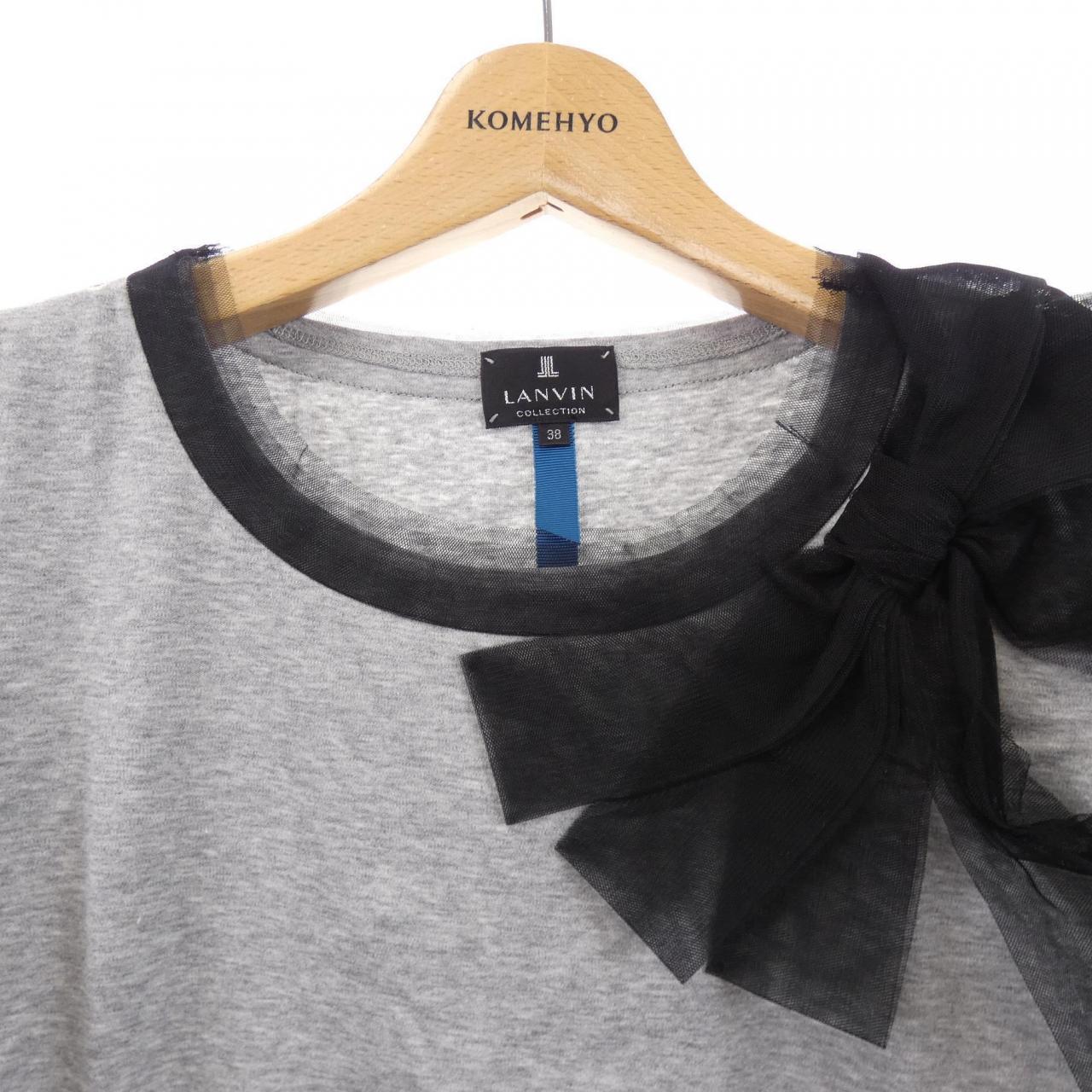 ランバンコレクション コットンTシャツ