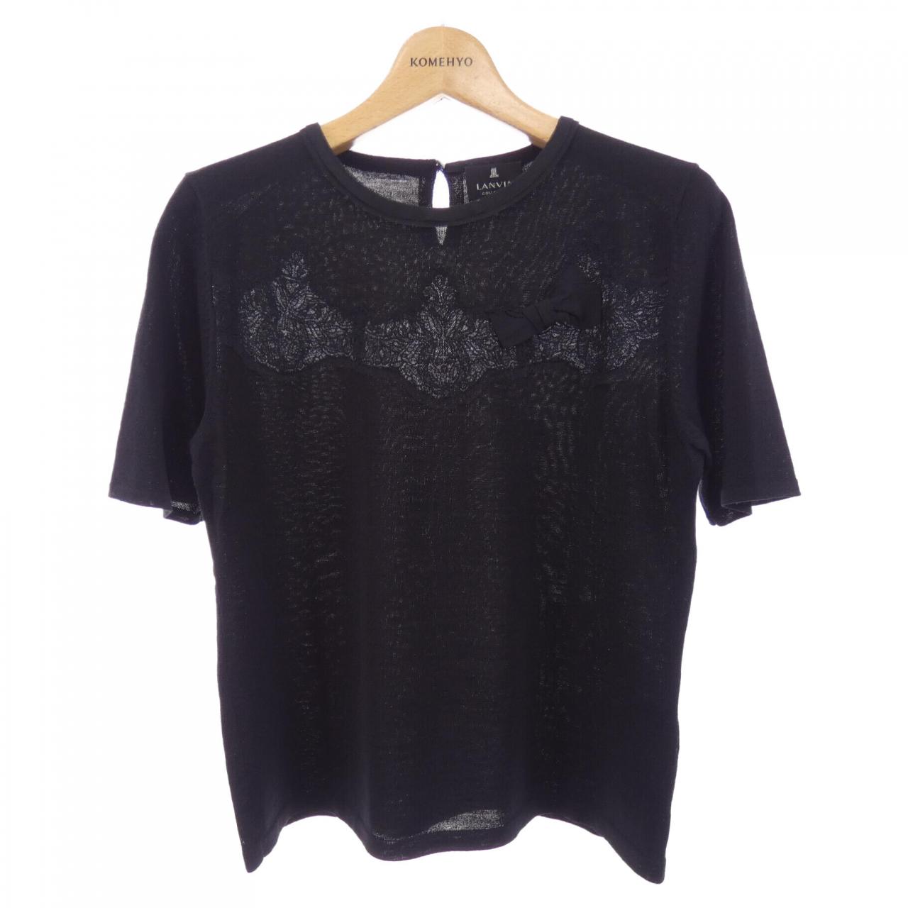ランバンコレクション コットンTシャツ