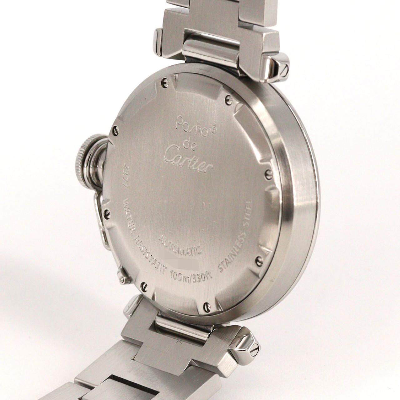 カルティエ パシャC GMT ステンレススチール 腕時計