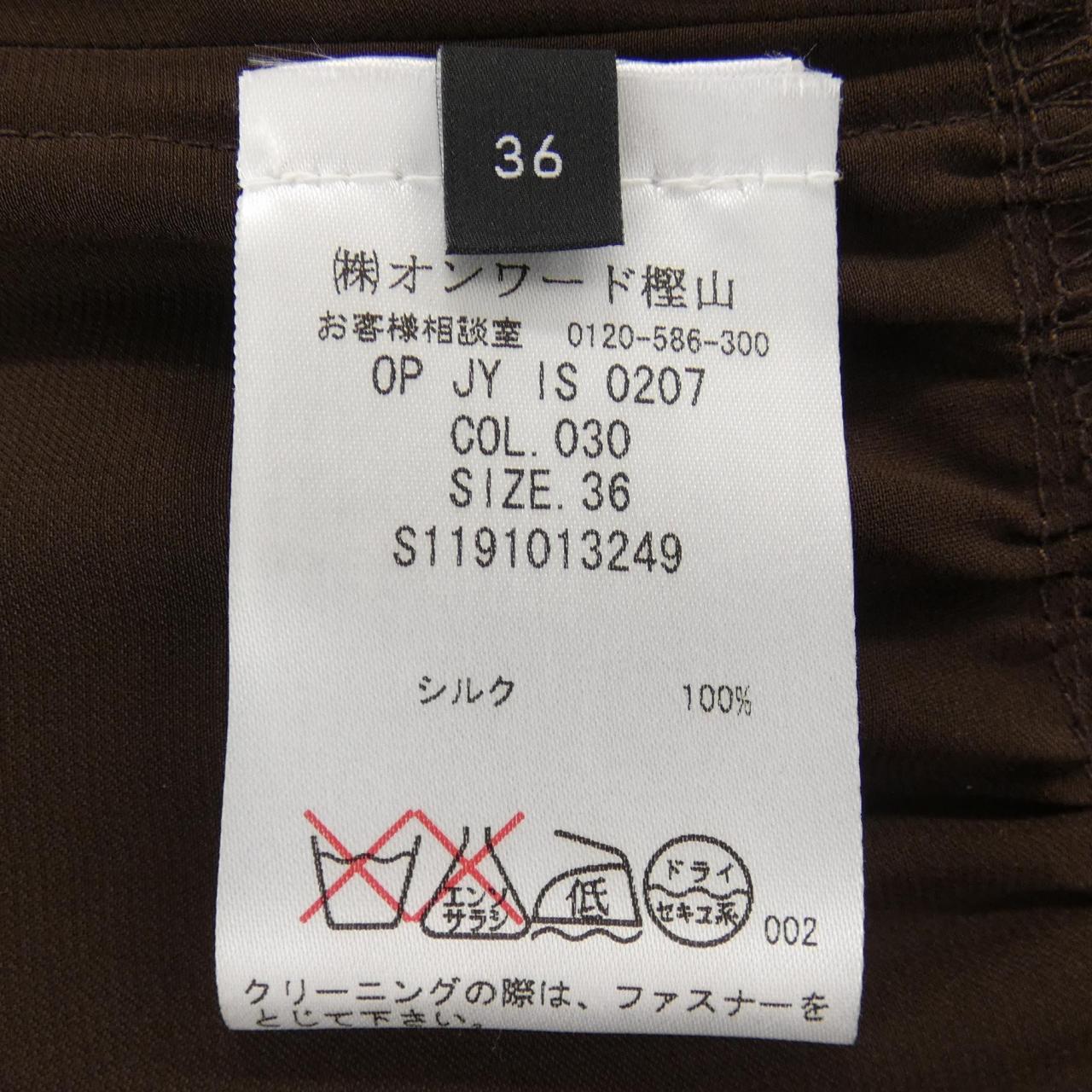 ジョゼフ シルクワンピース