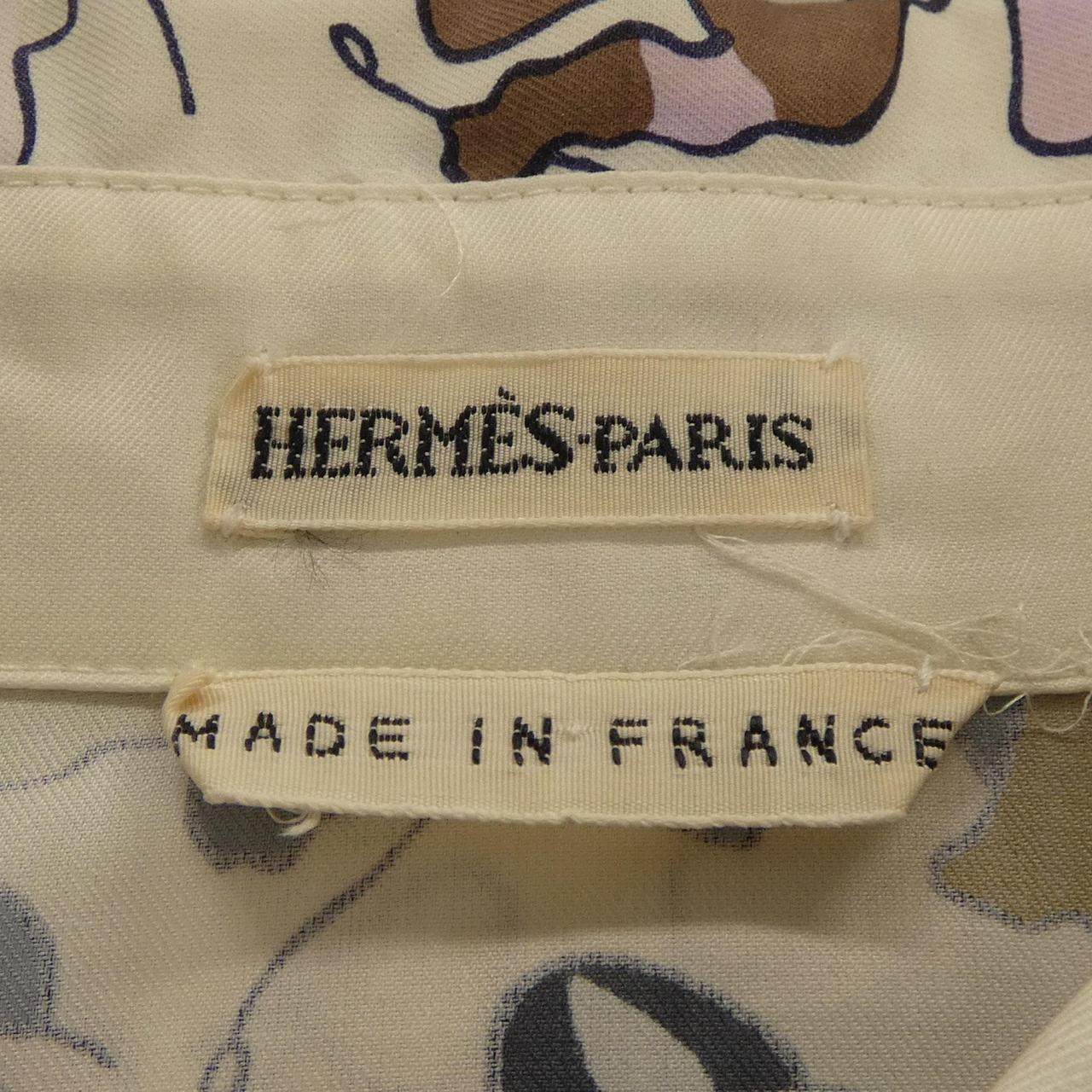 エルメス LES CHEVAUX SE RENDENT AU DEPART シャツ