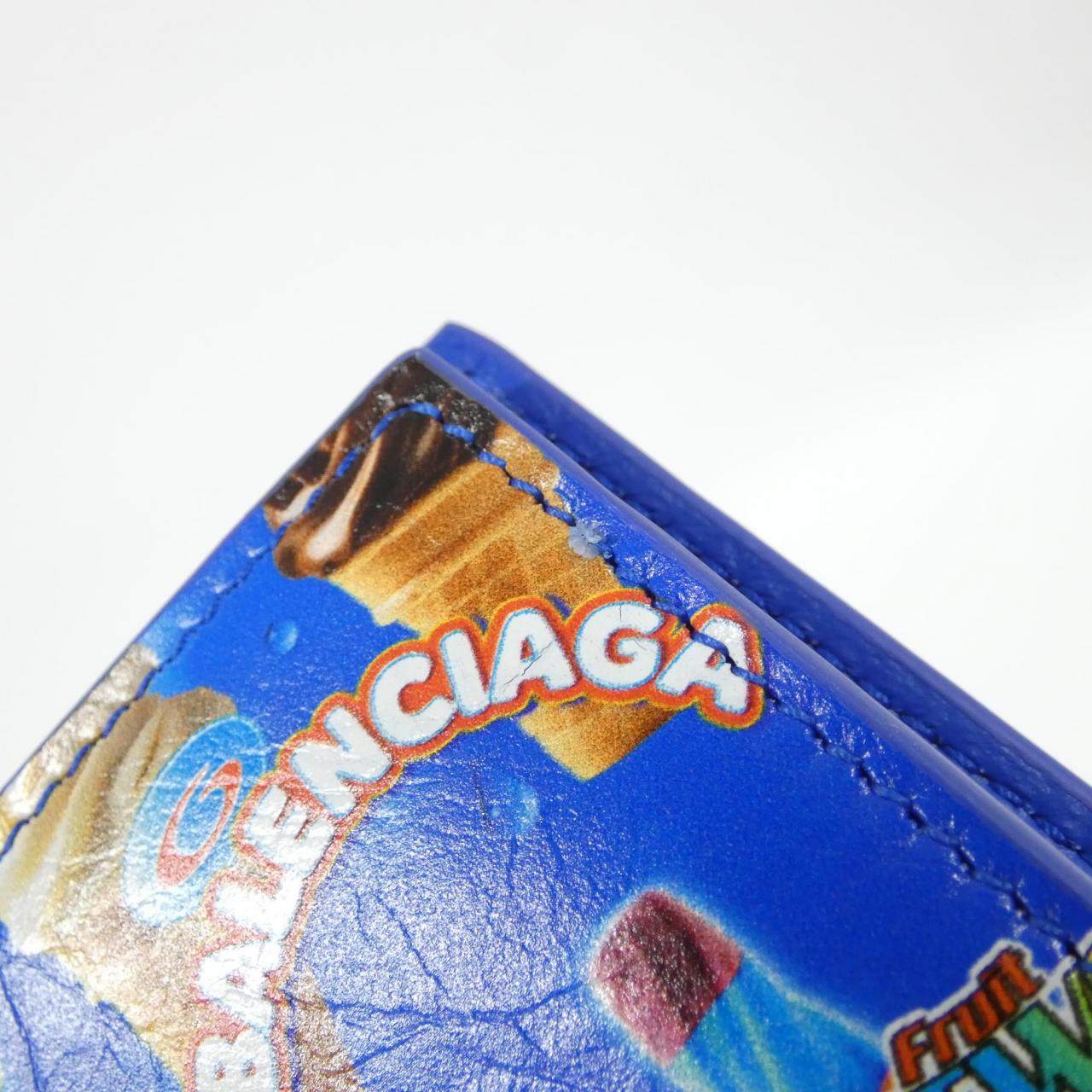 バレンシアガ レザー パスポートケース