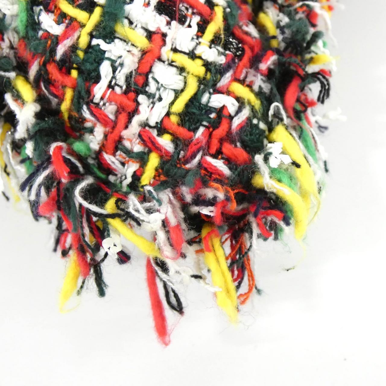 シャネル ツイード PVC トートバッグ