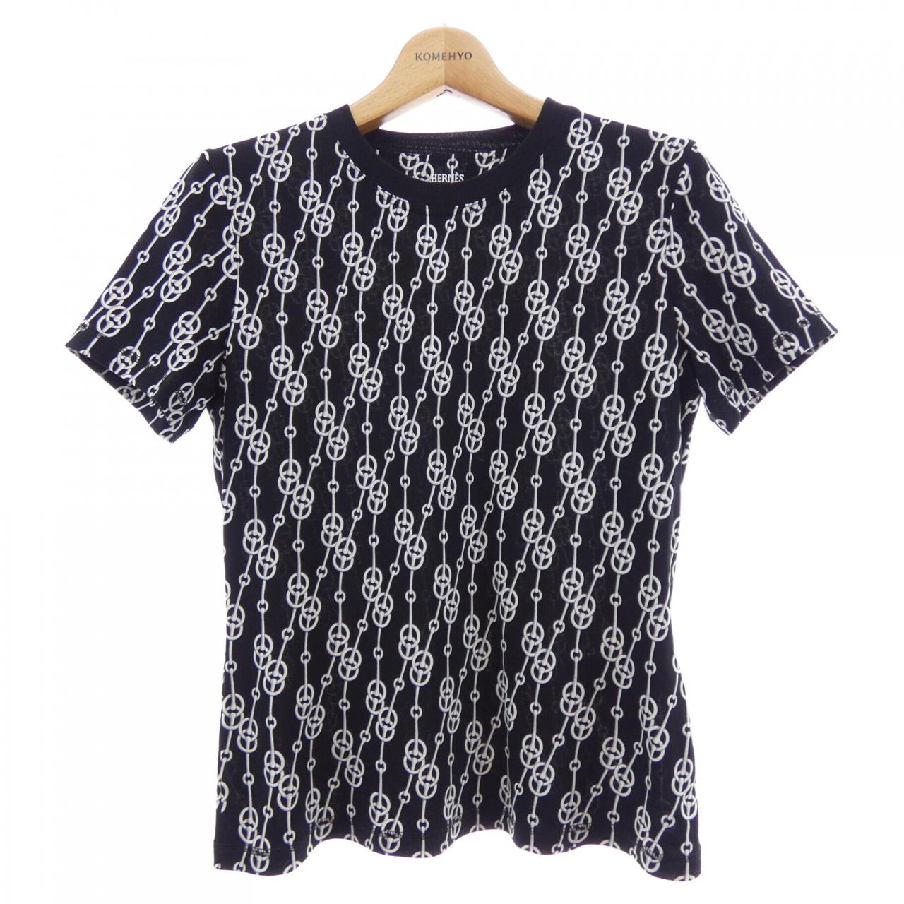 エルメス CLIQUETIS コットンTシャツ