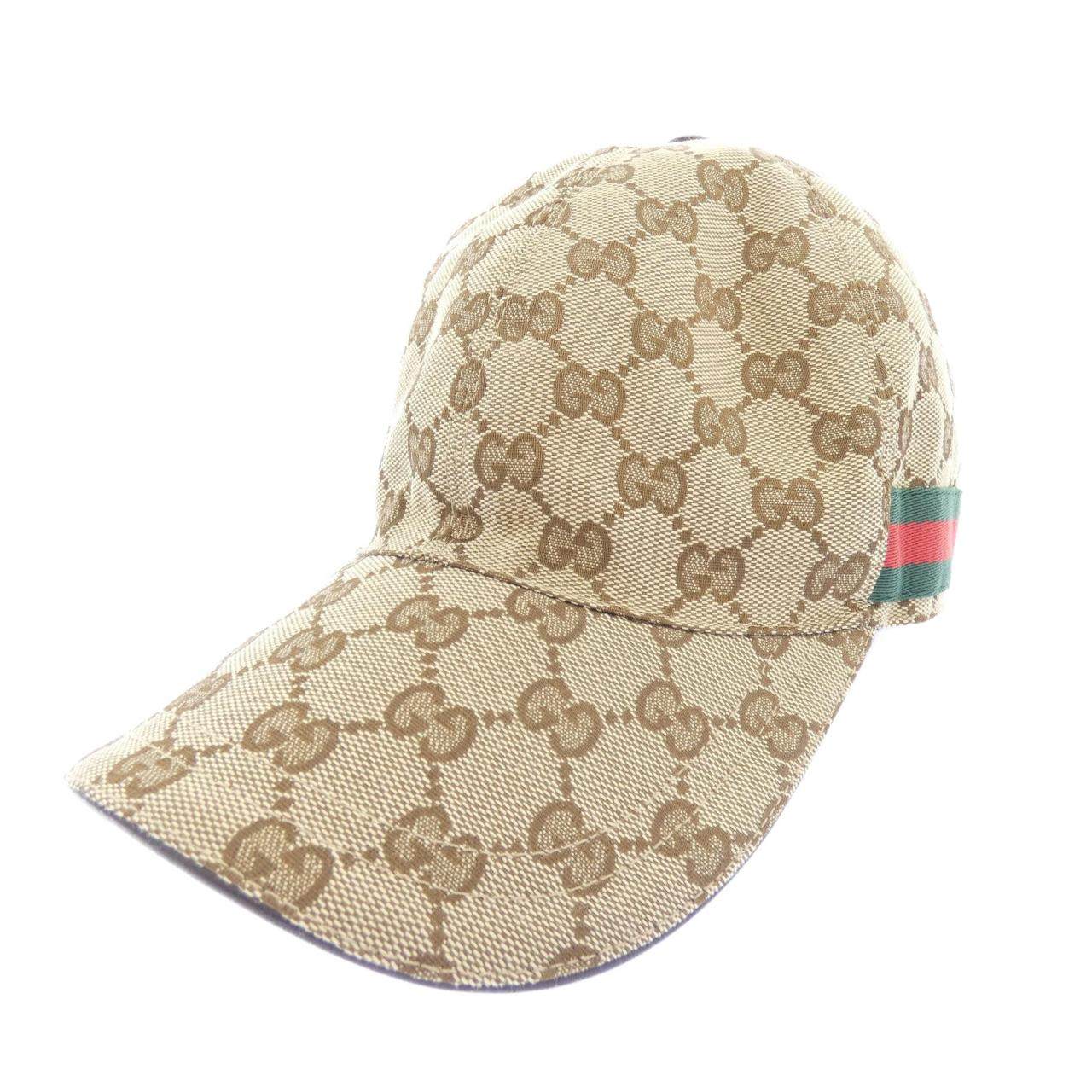 グッチ オリジナルGGキャンバス ベースボールキャップ