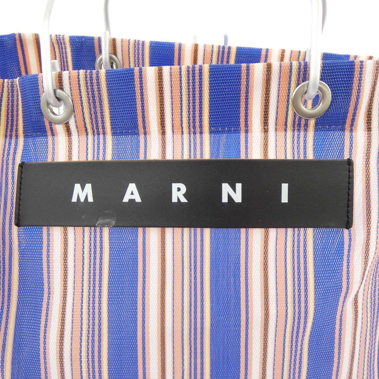 マルニ MARNI MARKETストライプバッグ