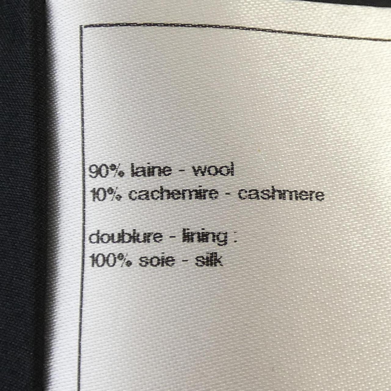 シャネル カシミヤ混ワンピース