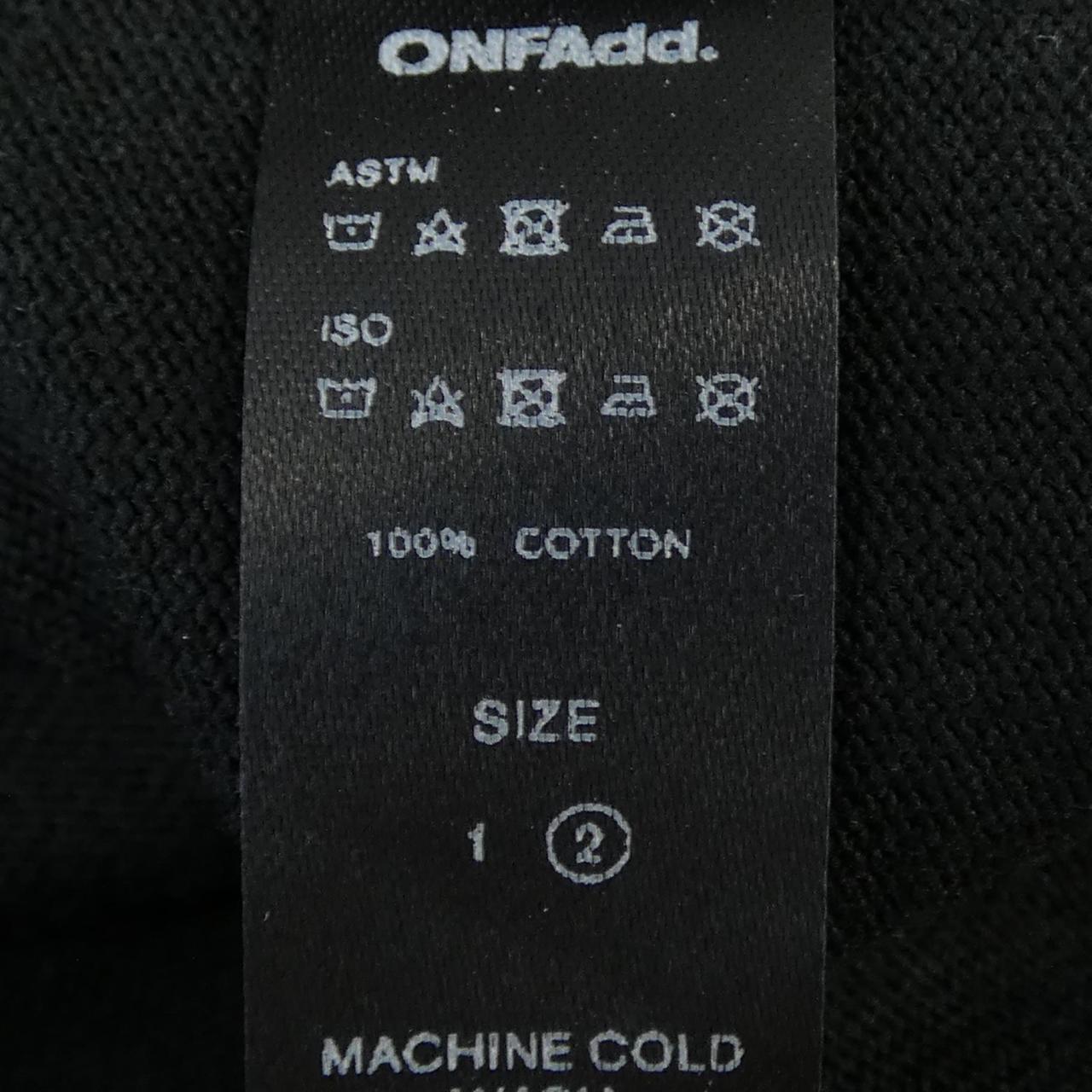 ONFAdd コットンTシャツ