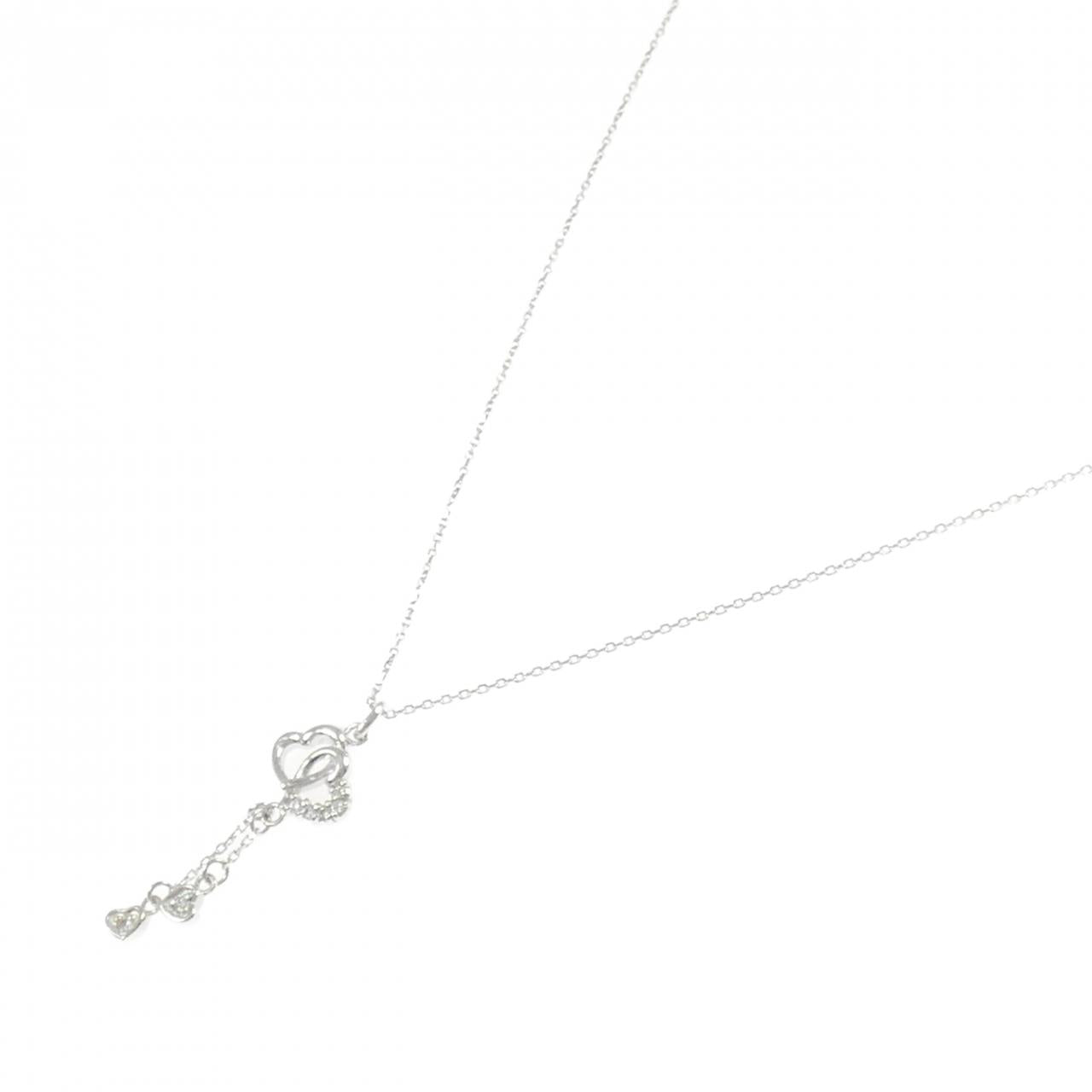 ヨンドシー Au750 ダイヤモンドネックレス