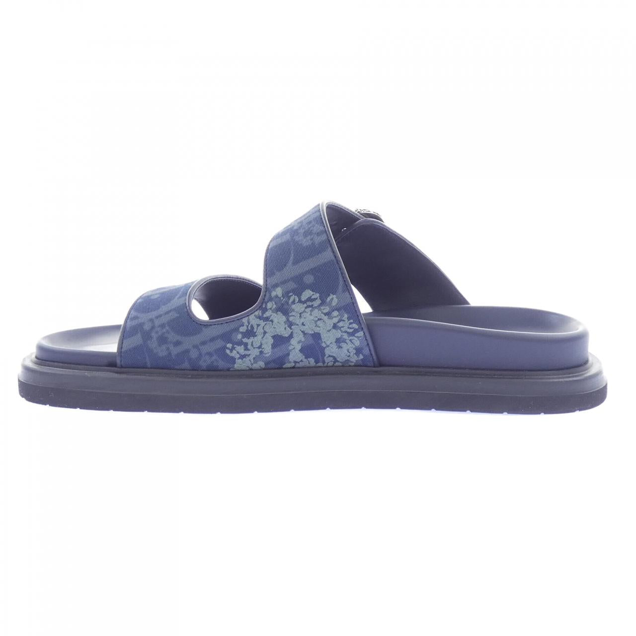 ディオール AQUA DOUBLE BAND DENIM TEARS レザーサンダル