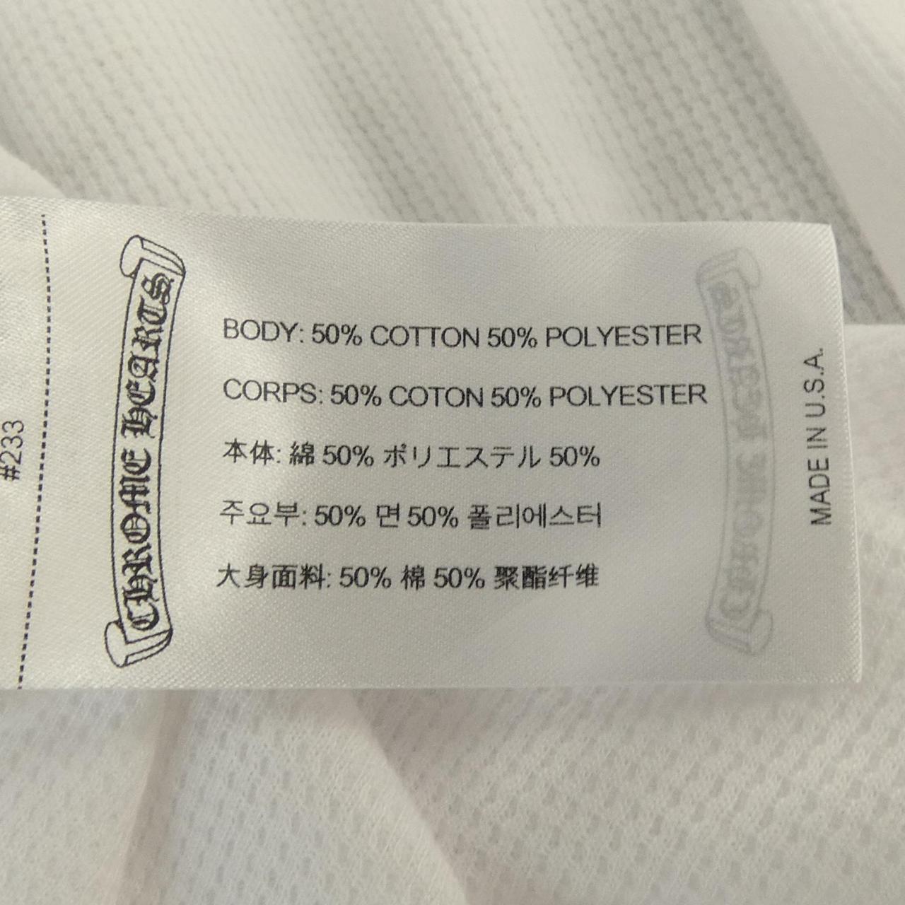 クロムハーツ LS THERMAL VINE DAGGER コットン長袖Tシャツ