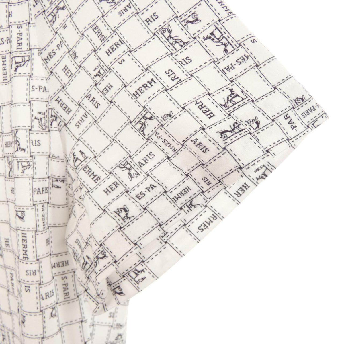 エルメス ボルデュックオーカレ コットンTシャツ