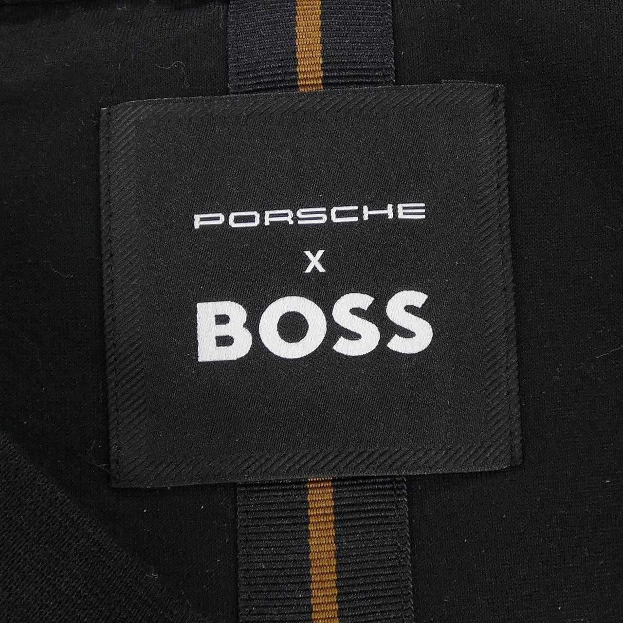ボス PORSCHE コットンTシャツ